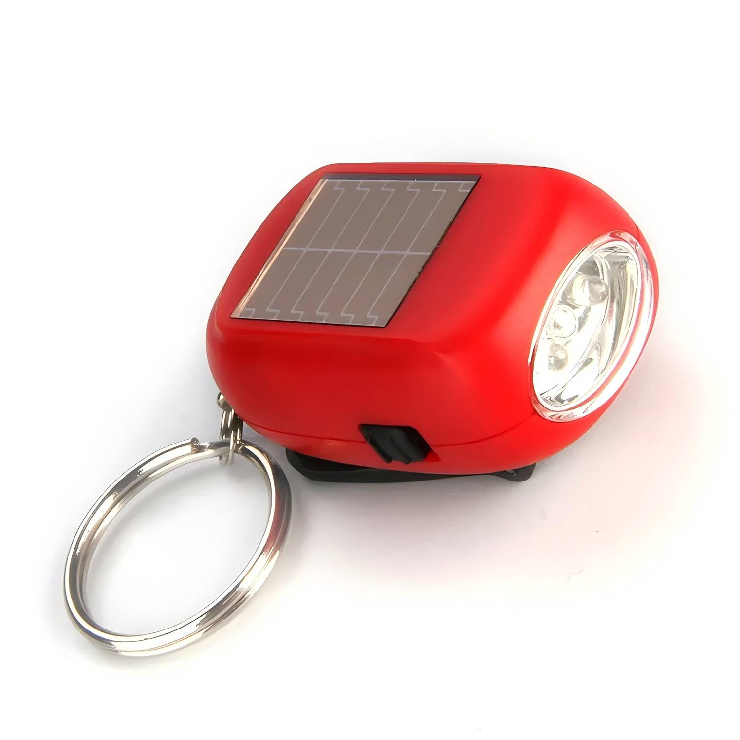 Mini Solar Hand-Crank LED Flashlight for Emergency Use 4