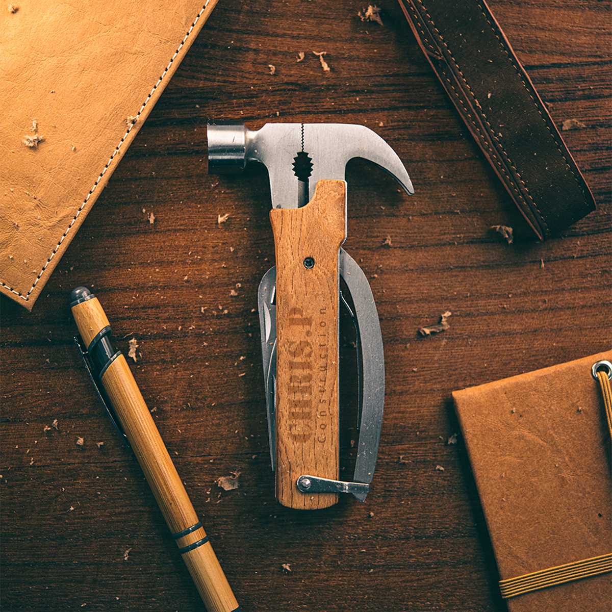 12-IN-1 MULTI-FUNCTIONAL WOOD HAMMER 5