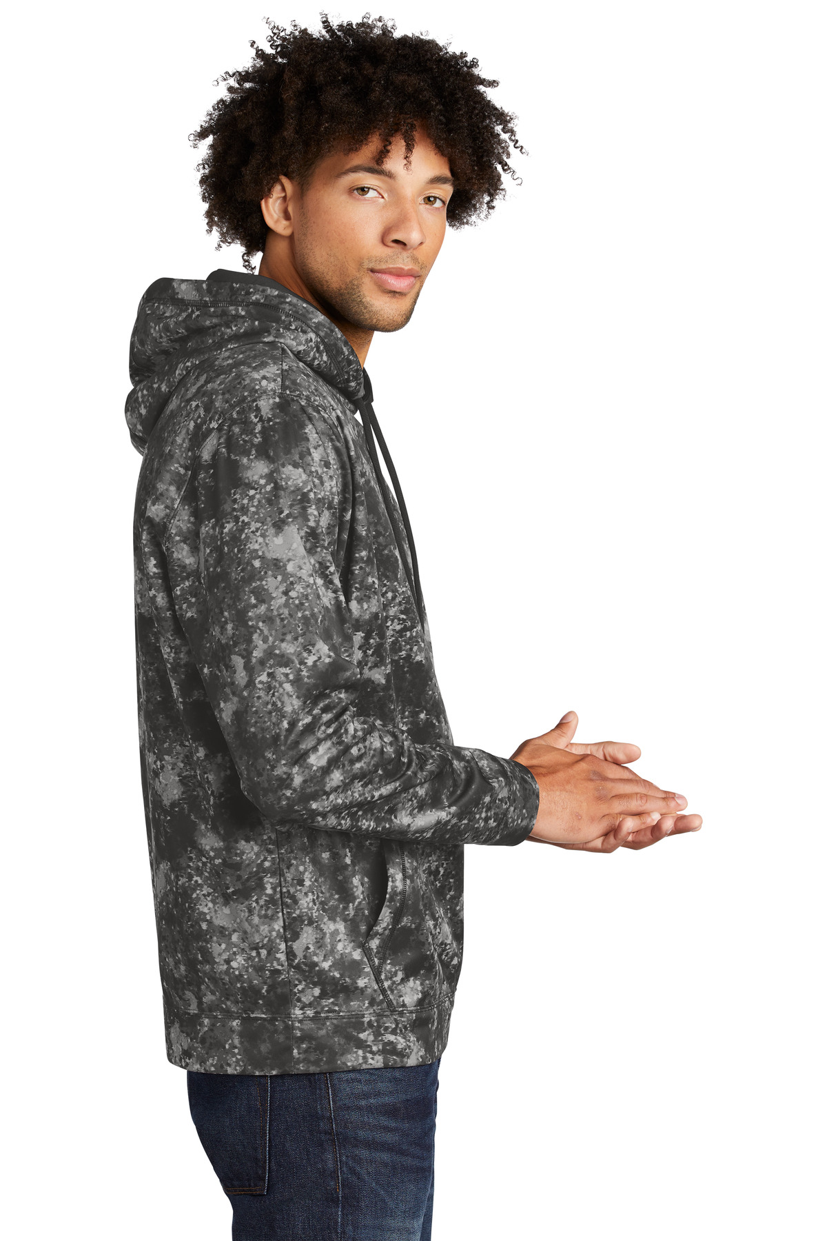 Sport-Wick Mineral Freeze Fleece Hooded Pullover