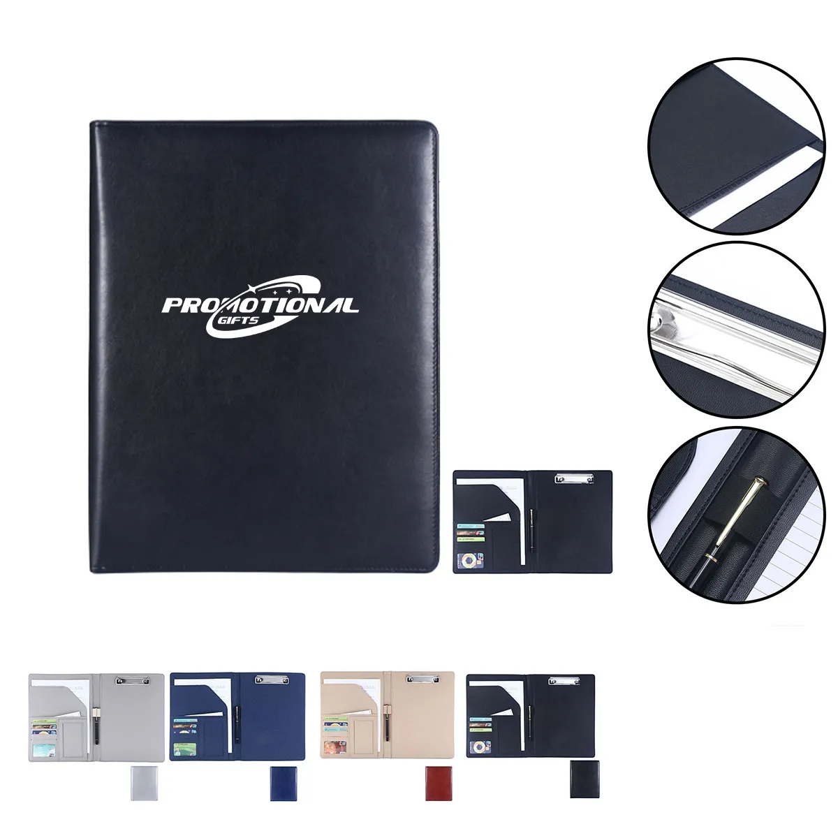 Interview Legal Document Organizer & Business Card Folder 2