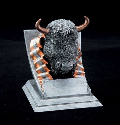 Buffalo Spirit Mascot Resin 2
