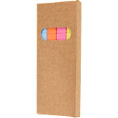 4-Piece Square Recycled Highlighter Set 1