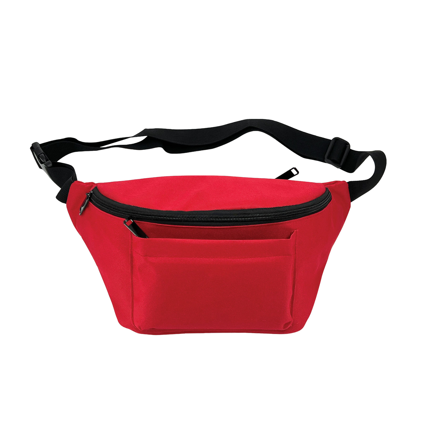 600D Polyester 3-Zipper Fanny Pack/Crossbody Sling 8