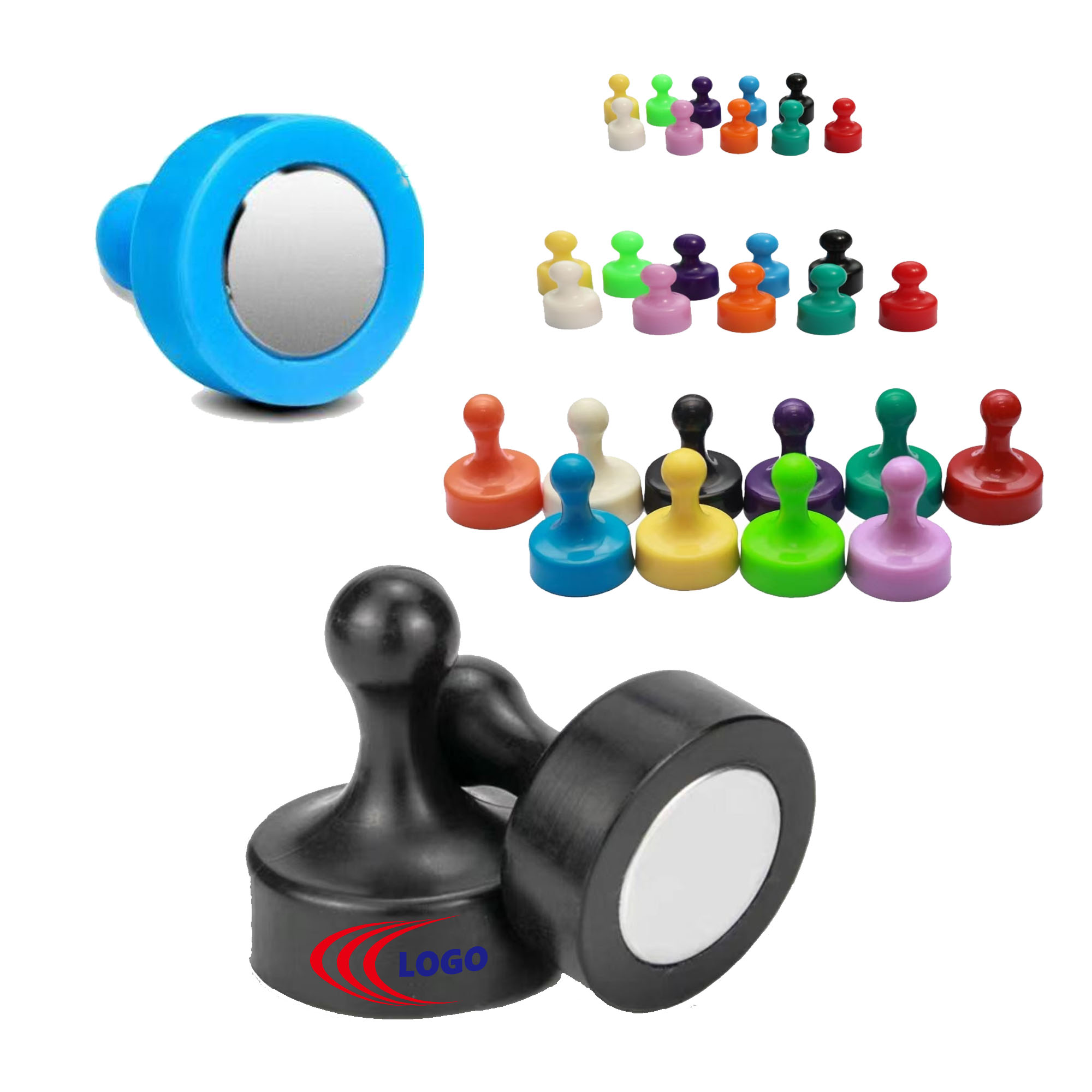 MOQ50 Colorful Strong Magnets 2