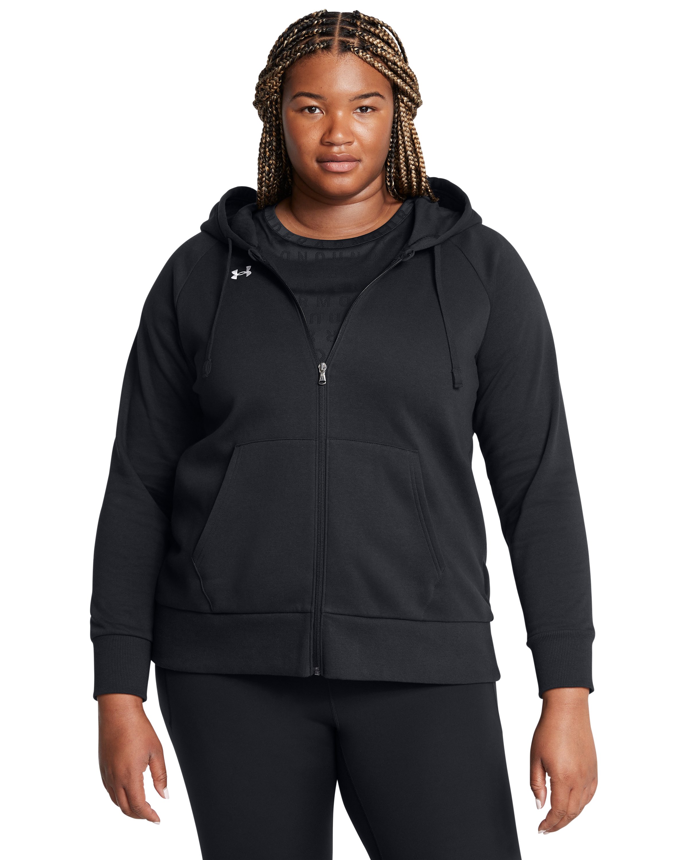 UA Rival Fleece Women's Full-Zip Hoodie 7