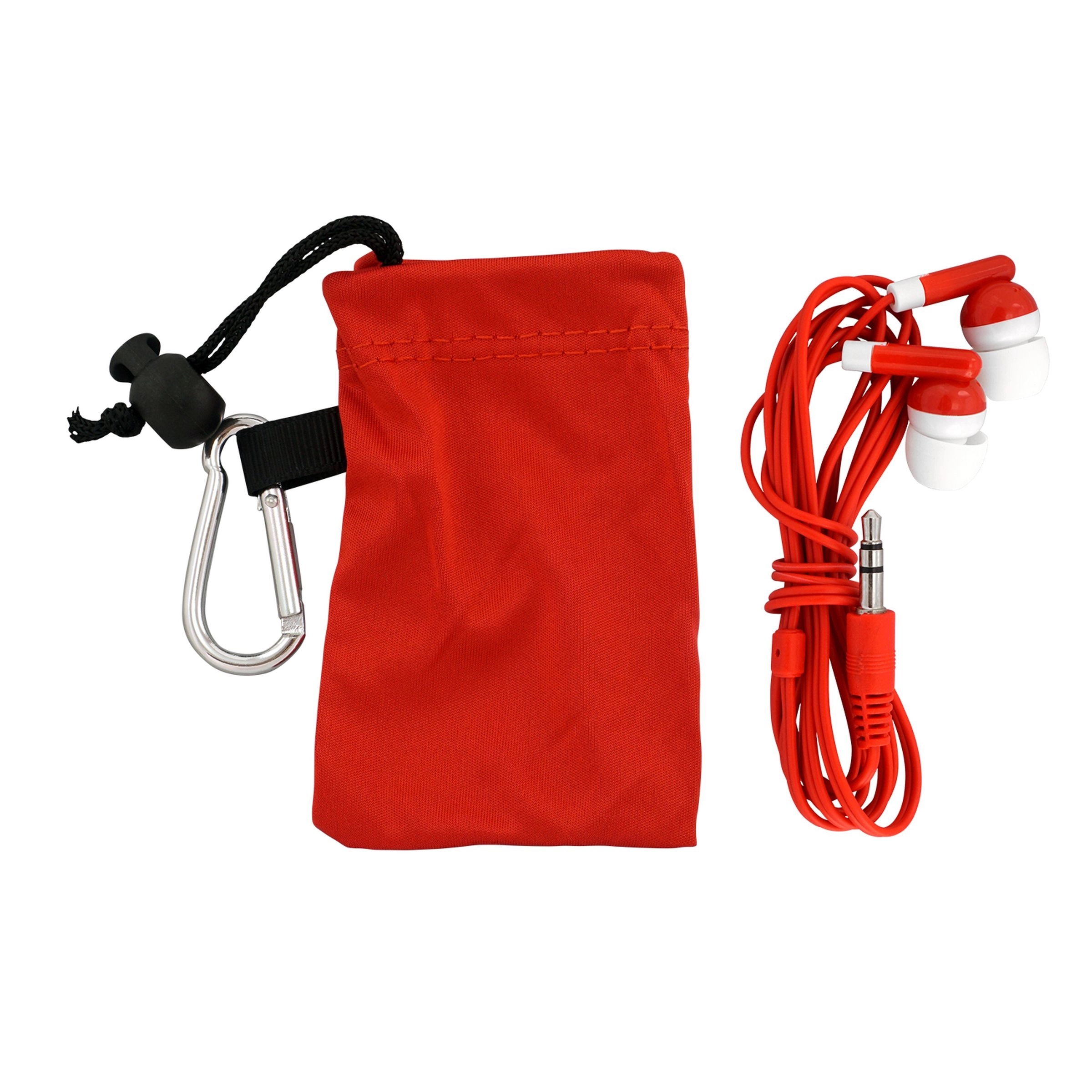 Microfiber Colorful Ear Bud Pouch 2