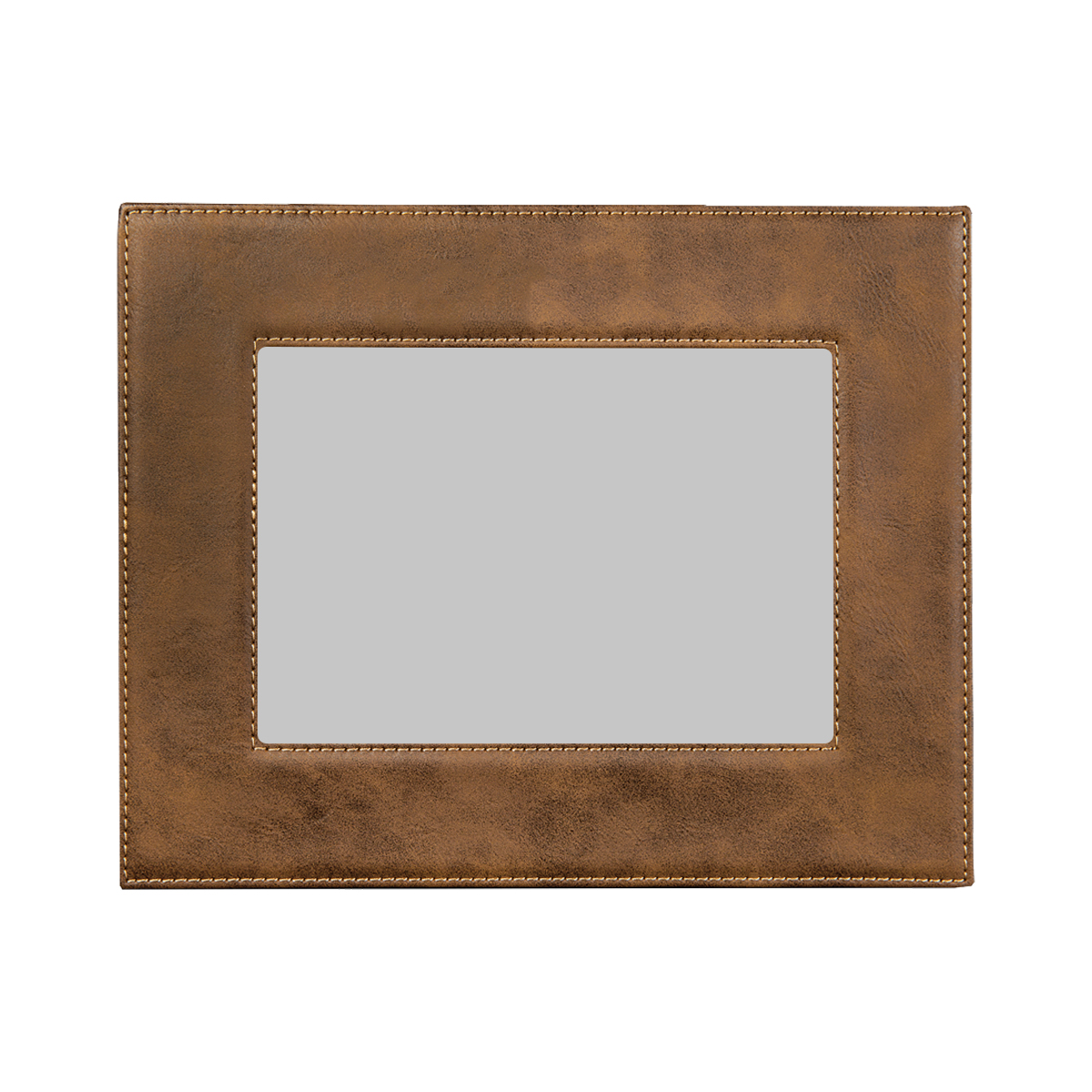 5" x 7" Rustic & Gold Leatherette Photo Frame 2