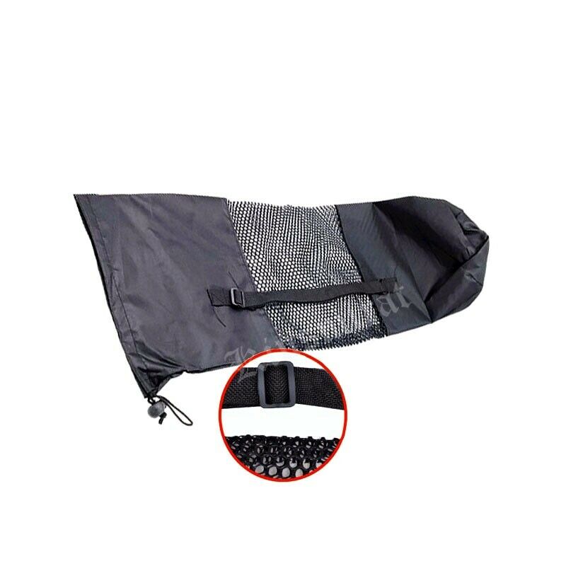 Yoga Mat Storage Mesh Bag Drawstring Bags PVC Adjustable Strap Carrier USA 8