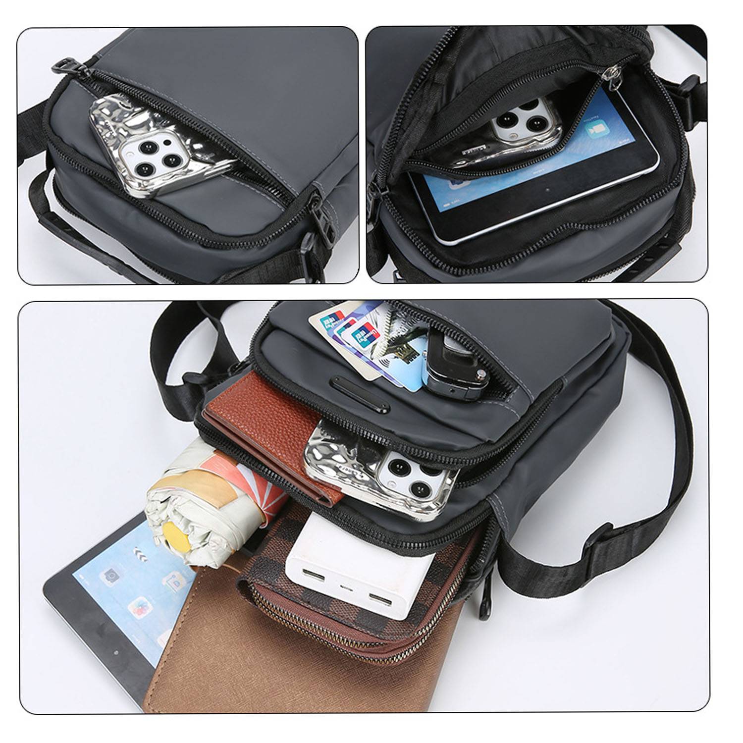 Oxford Business Cross-body Bag For Man 1