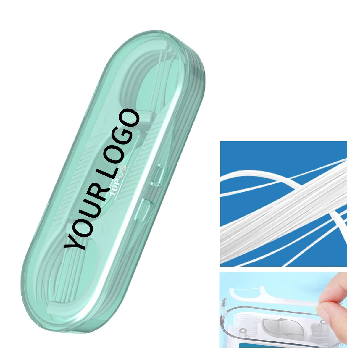 Compact Floss Pick Set for Travel and Daily Use 3