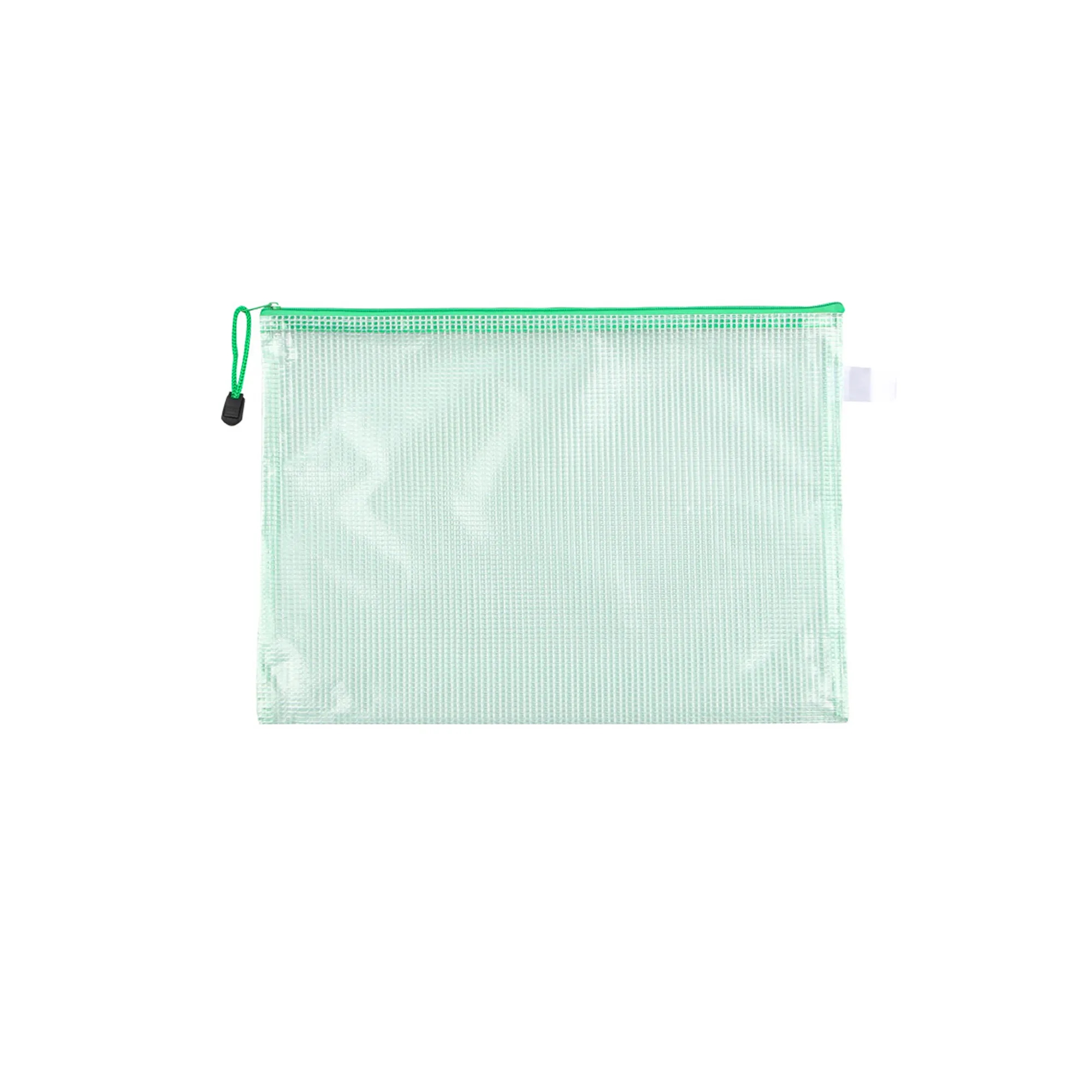A4 Transparent Grid Zipper Bag 4