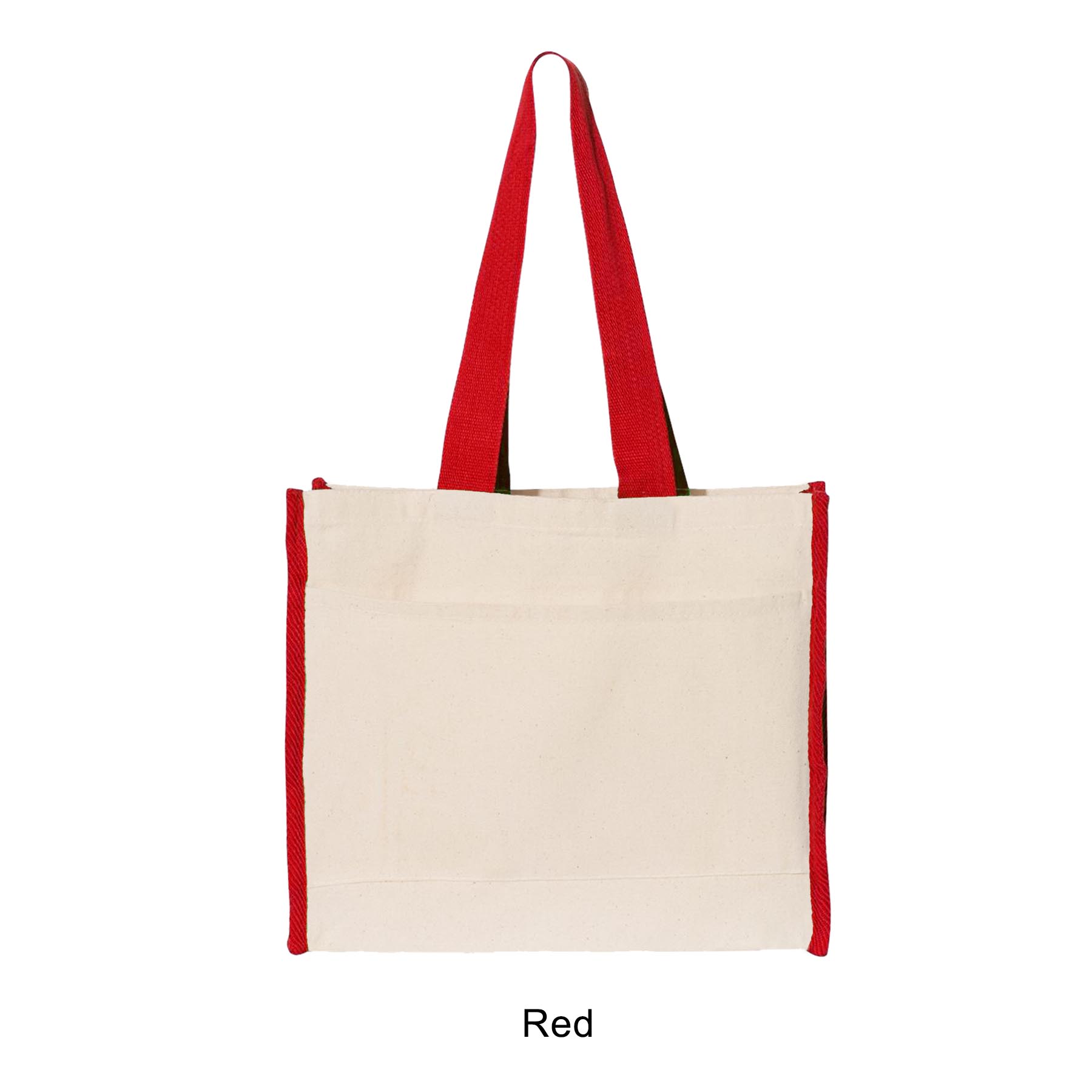 100% Heavy Duty 12 oz. Cotton Canvas Tote Bag 5