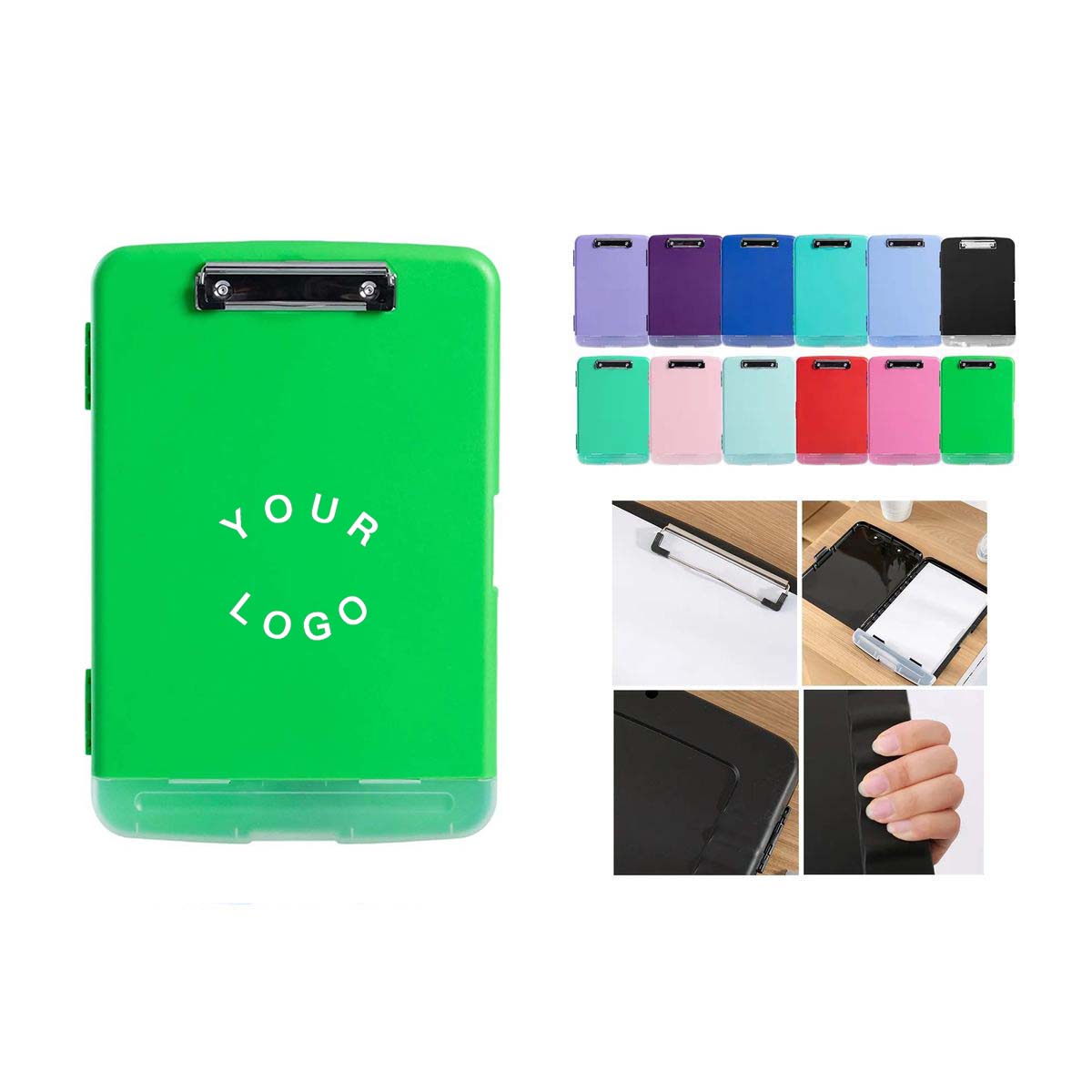 Portable Clipboard with Hanging Hole and Grip 2
