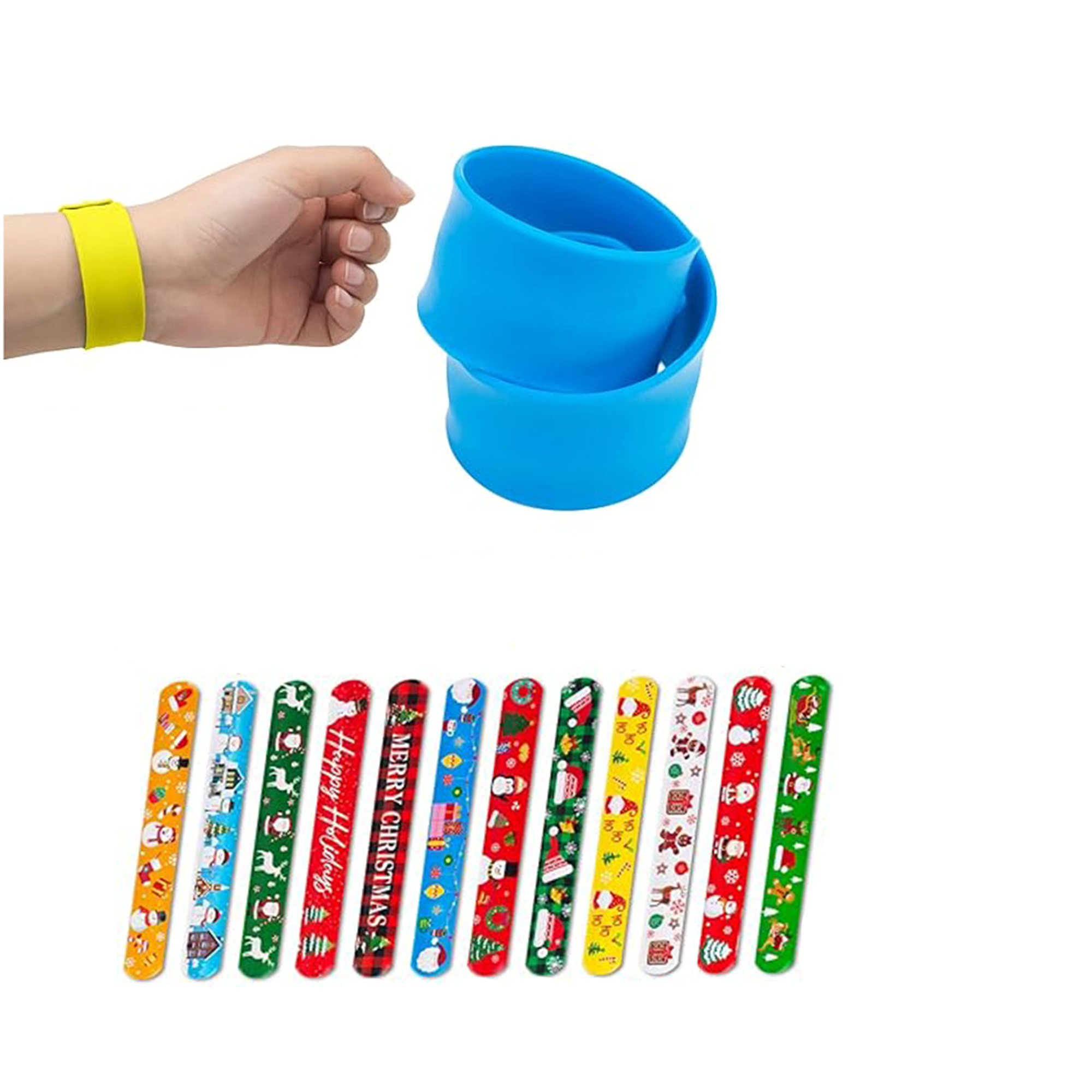 Silicone Personalized Slap Wristband 2