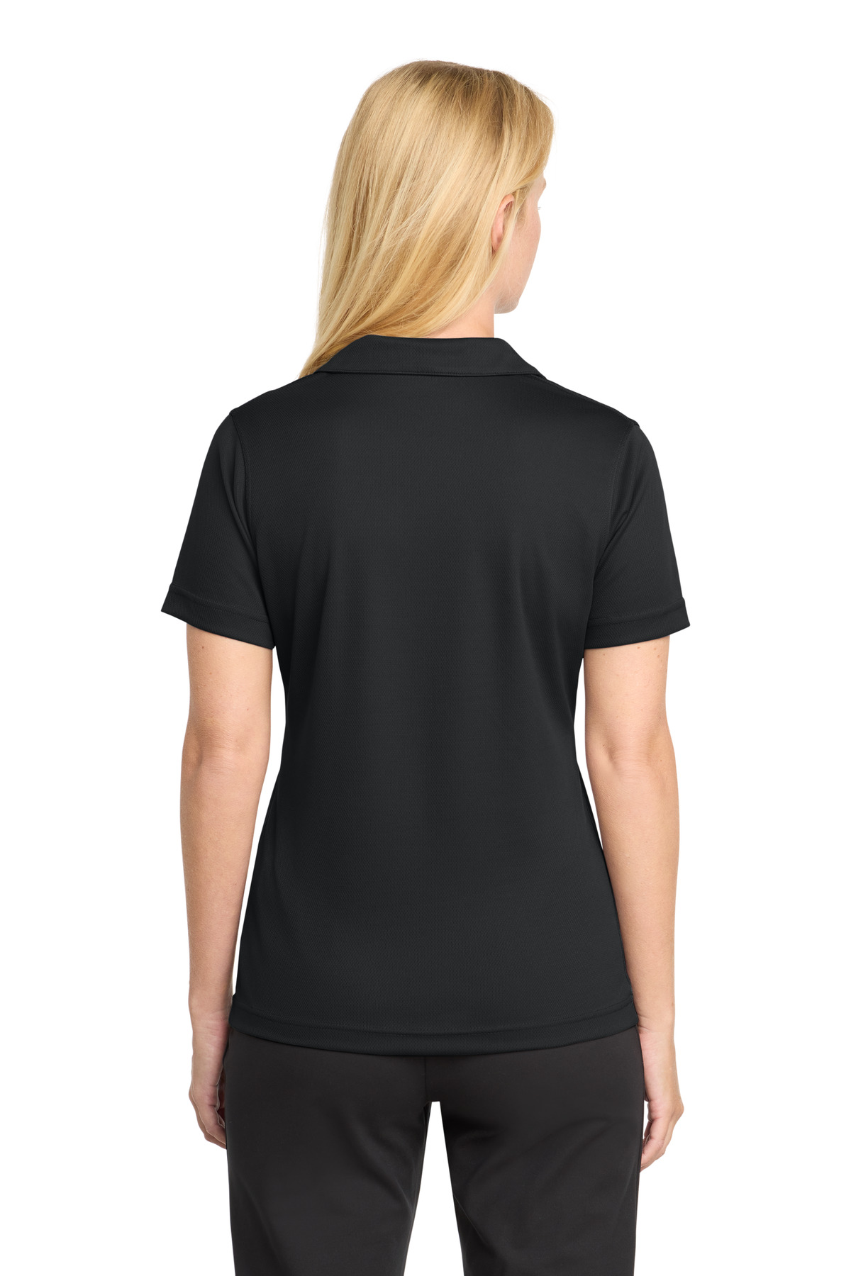 Sport-Tek Women's Dri-Mesh V-Neck Polo. L469 29