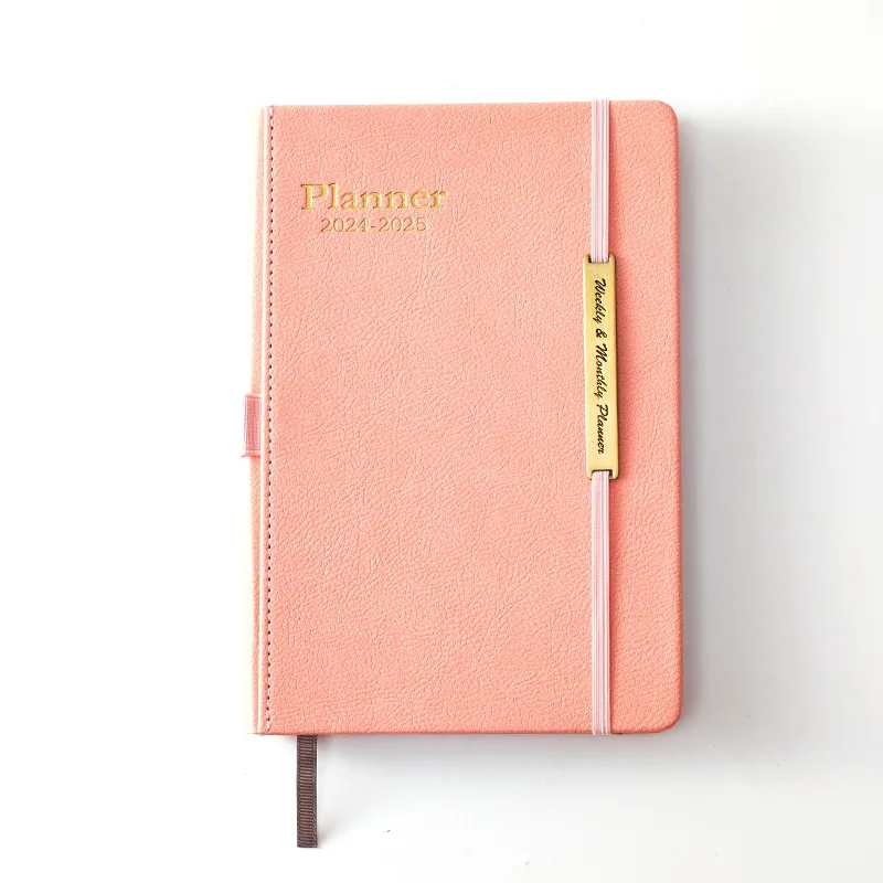 2025-2026 A5 Leather 18 Months Planner Notebook 10