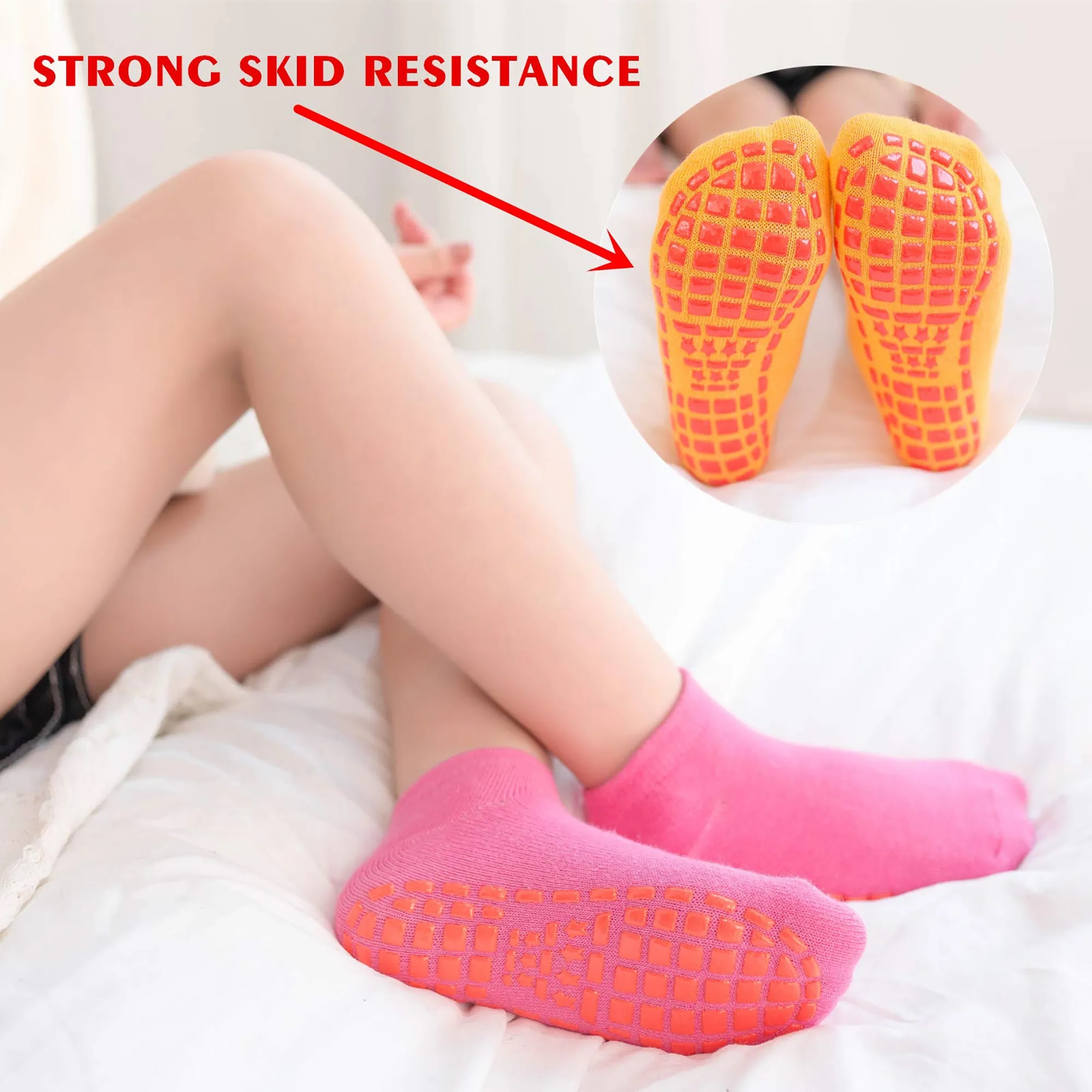 Adult Non Slip Yoga Sock 7