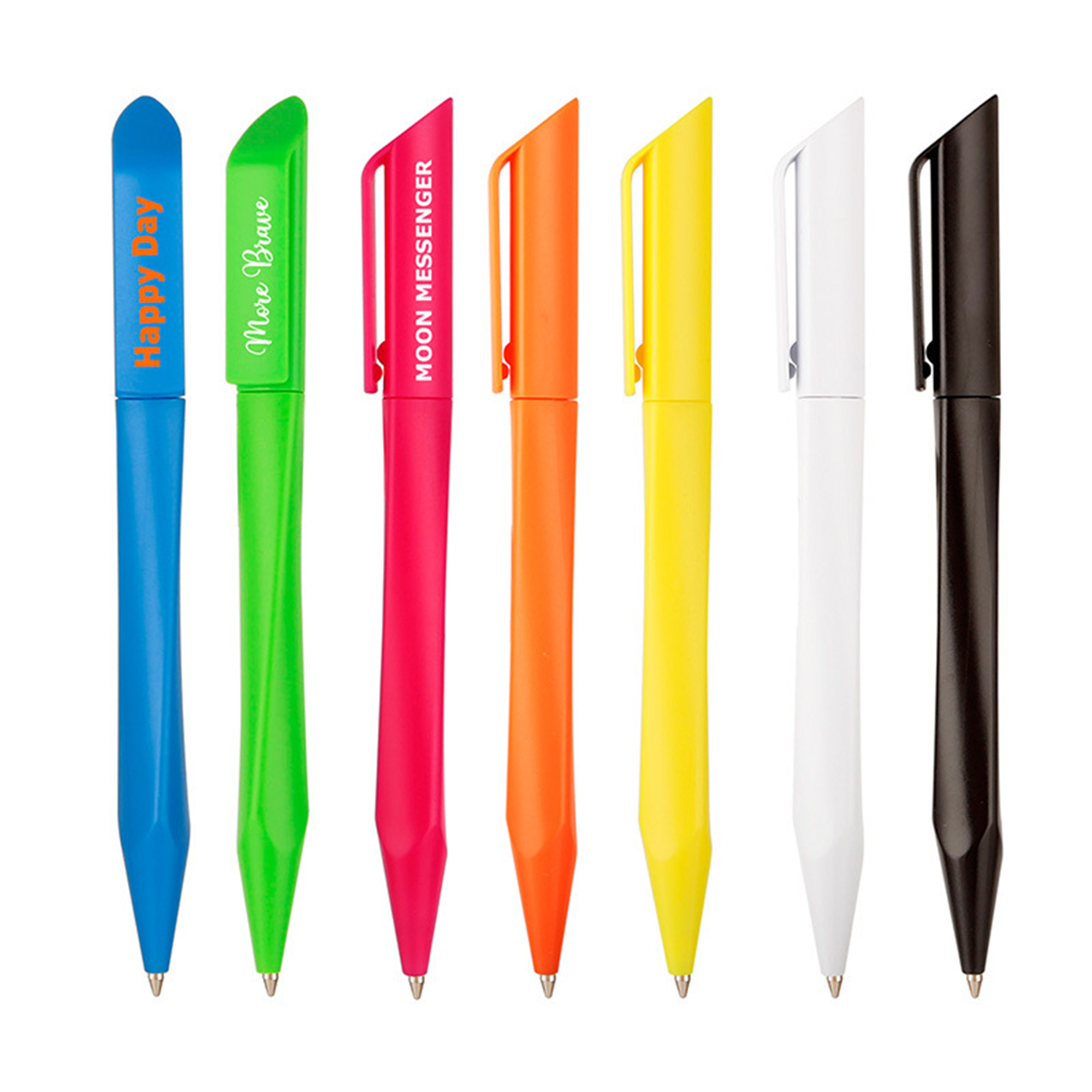 Creative Triangular Twist Plastic Promo Pen 1