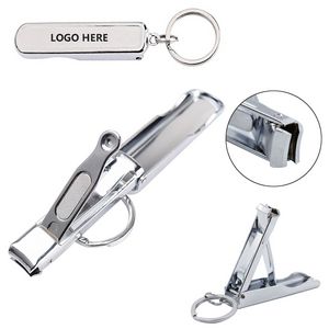 2 In 1 Nail Clippers With Nail File Key Ring 4