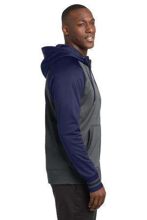 Sport-Tek Sport-Wick Varsity Fleece Full-Zip Hooded Jacket. ST236 25