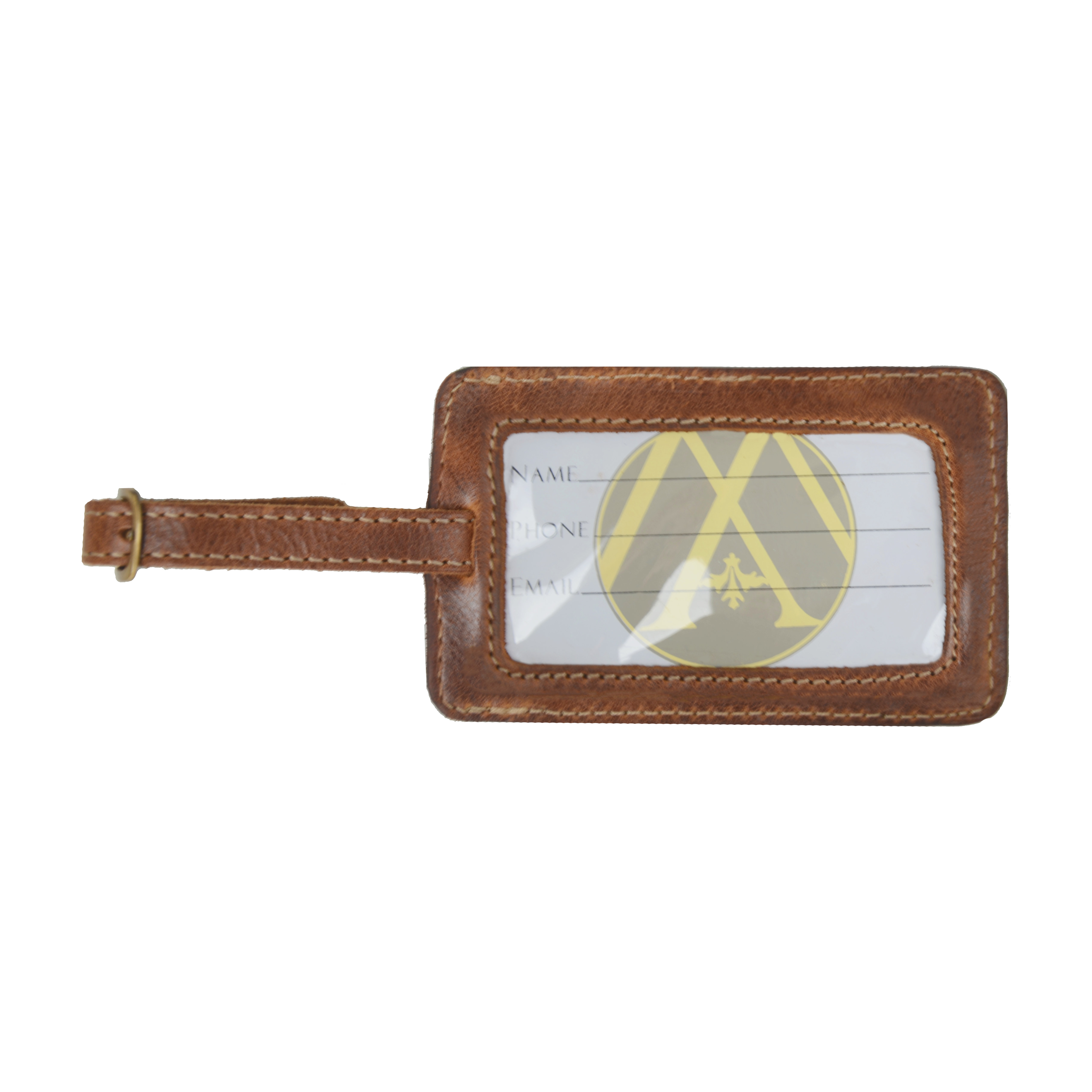 Andrew Philips® Leather Westbridge Leather Luggage Tag 11