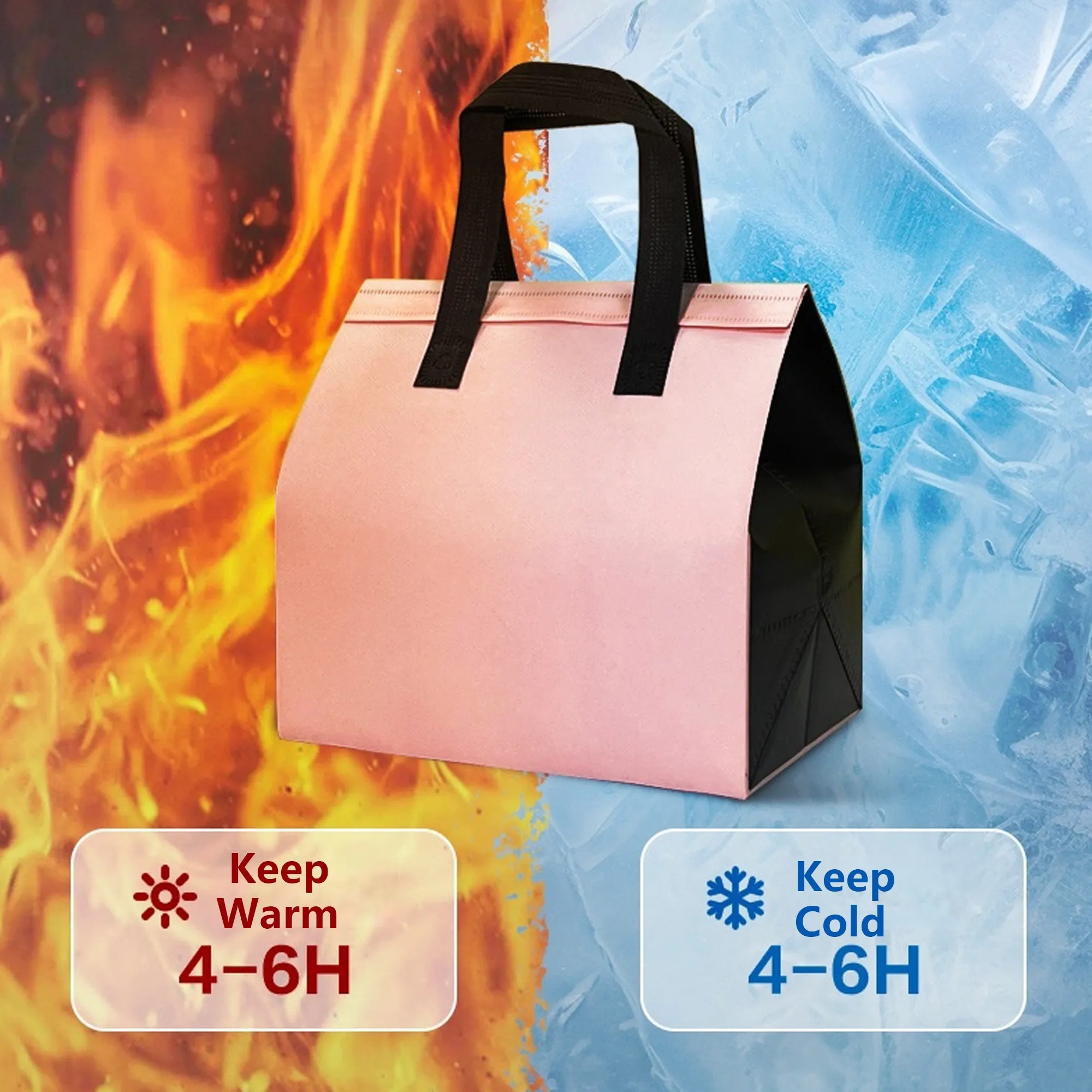 Insulated Aluminum Foil Delivery Bag 7