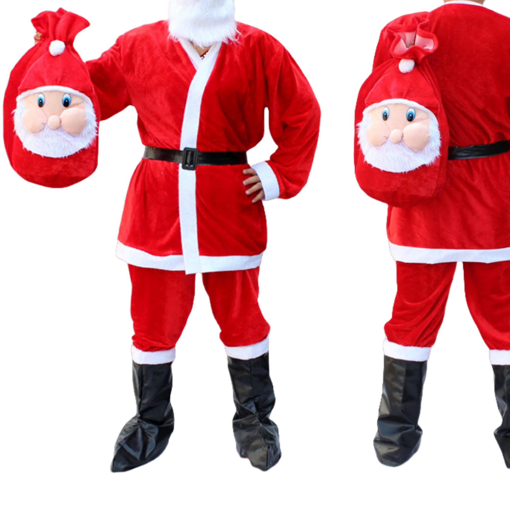 Reusable Drawstring Christmas Bag 3