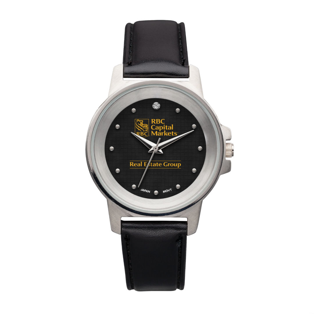 The Refined Watch - Men's - Black Band 10