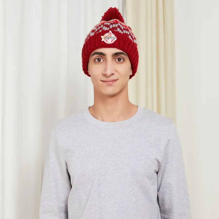 Adorn Acrylic Beanies w/ Pom 7