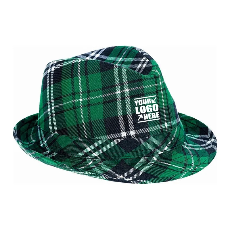 St.Patrick Day Fedora Hats for Men 2