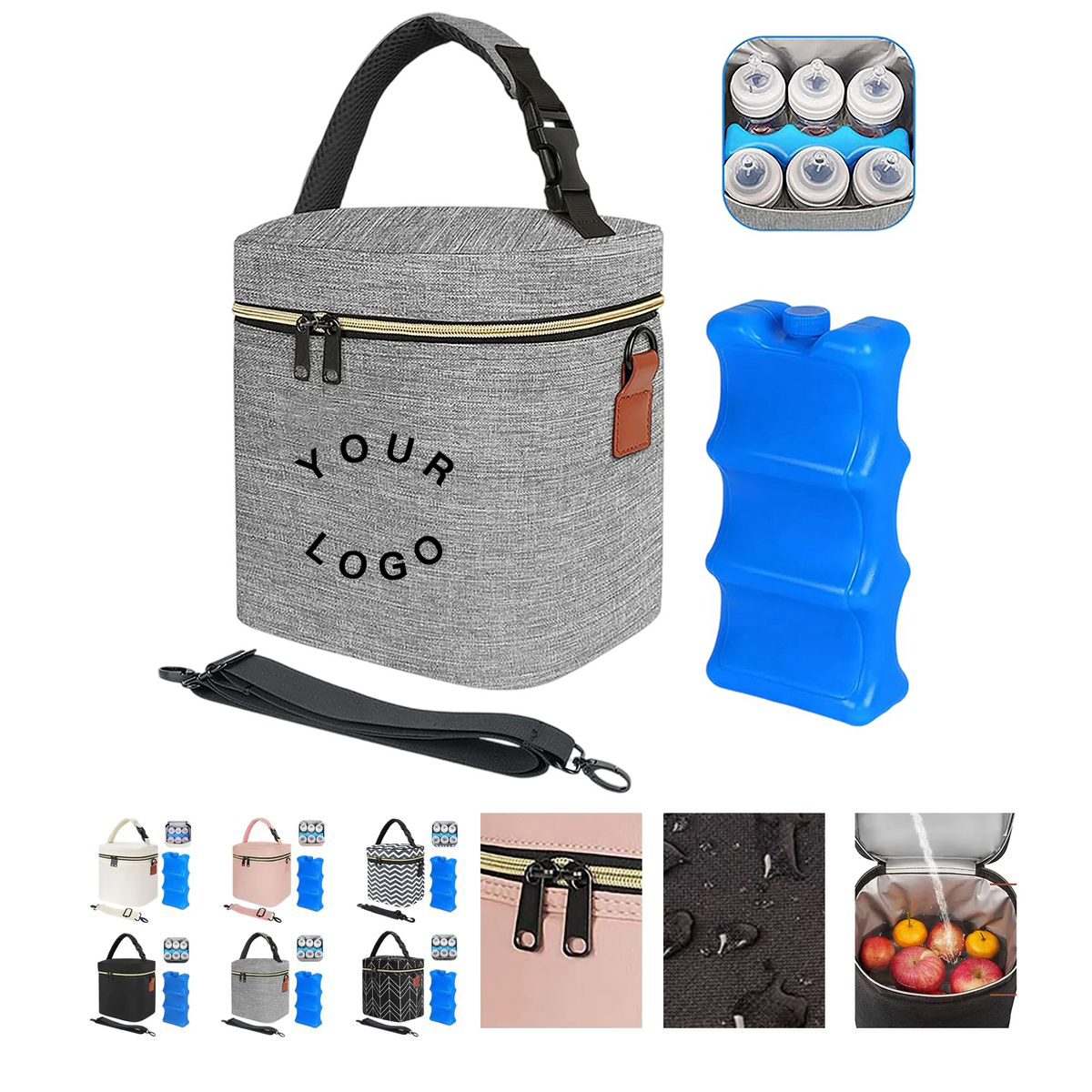Travel Bottle Bag with Strap 5