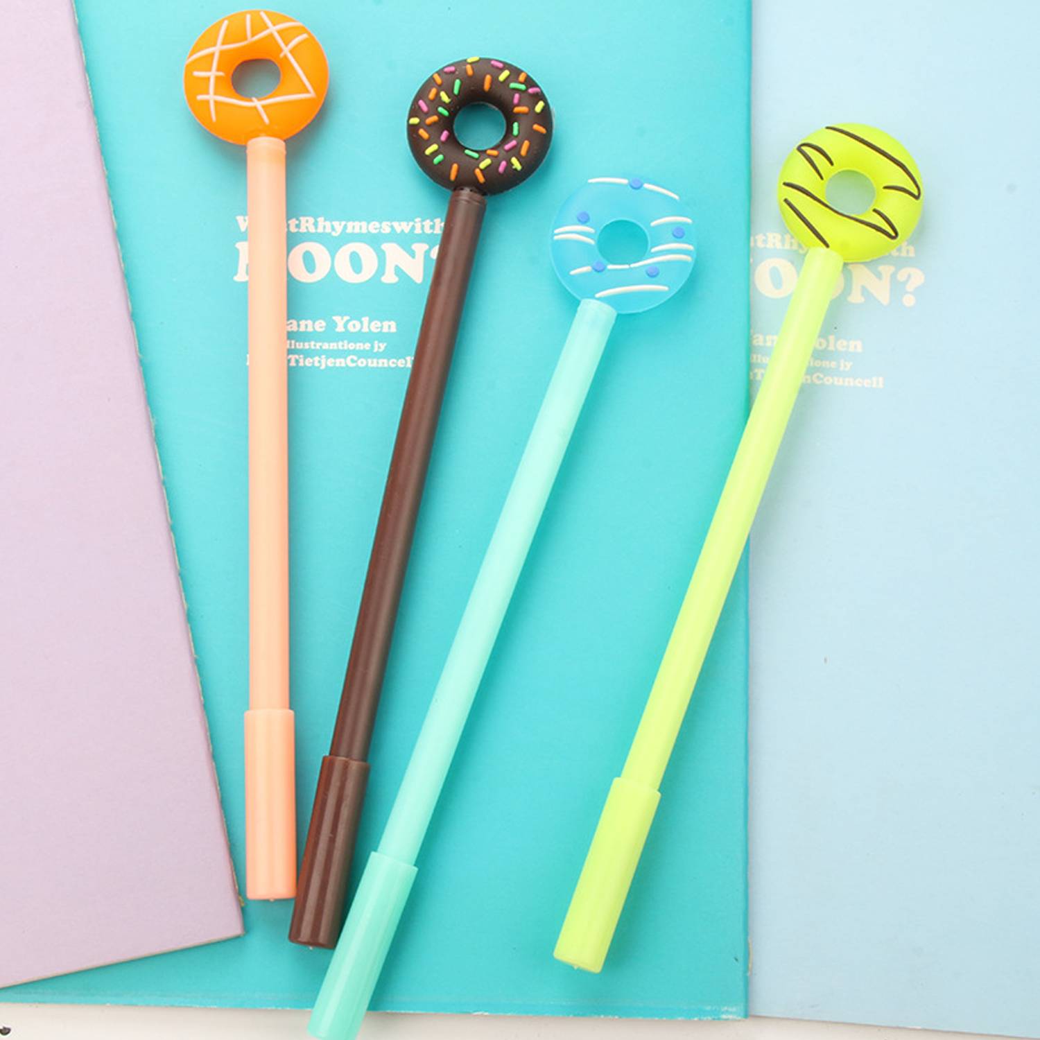 Plastic Doughnut Shaped Neutral Pen 12
