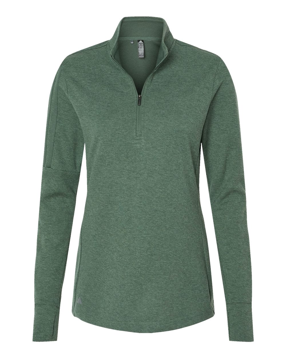 Women's 3-Stripes Quarter-Zip Sweater Pullover - A555 45