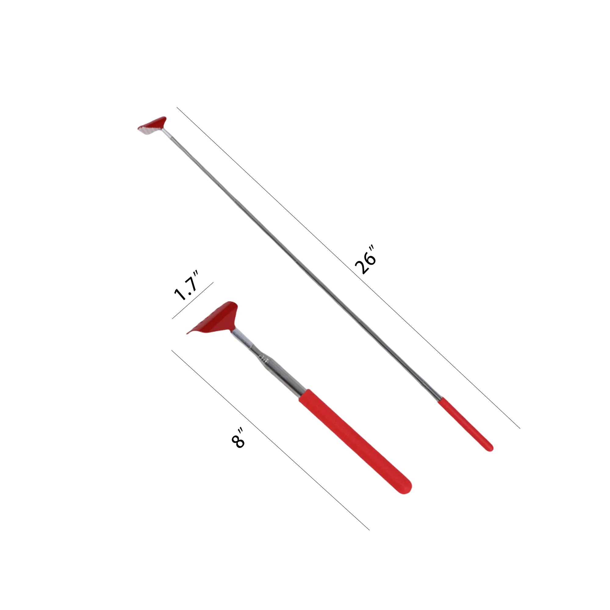 Stainless Steel Retractable Extendable Back Scratcher 6