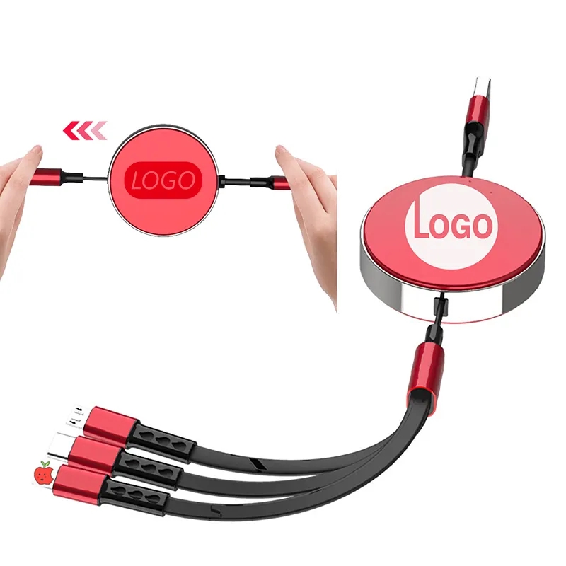 3 in 1 Multi Super Fast Charging Cable 6A