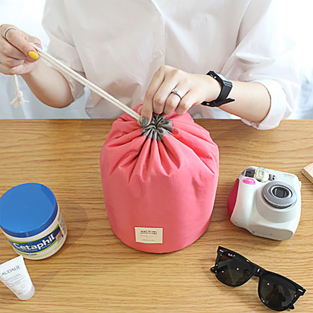 Folding Cosmetic Bag With Drawstring 6