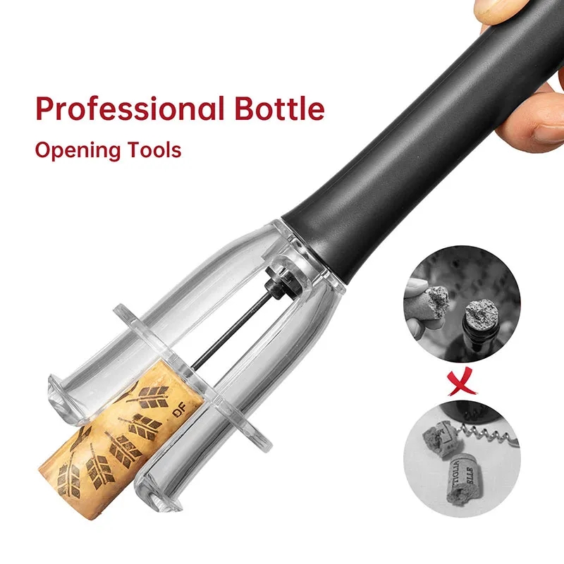 Pump Air Pressure Wine Bottle Opener Set 6