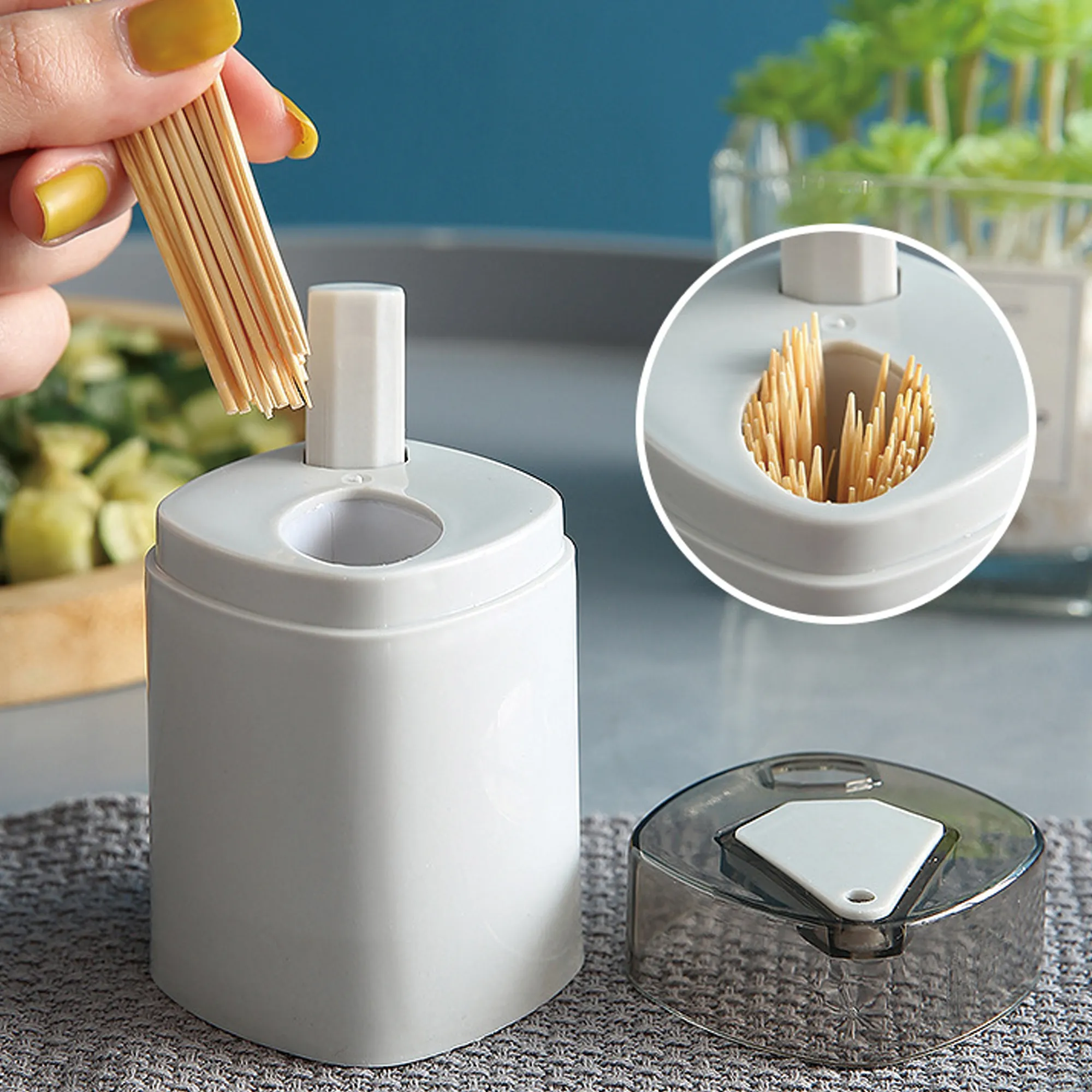 Luxury Square Toothpick Holder 5