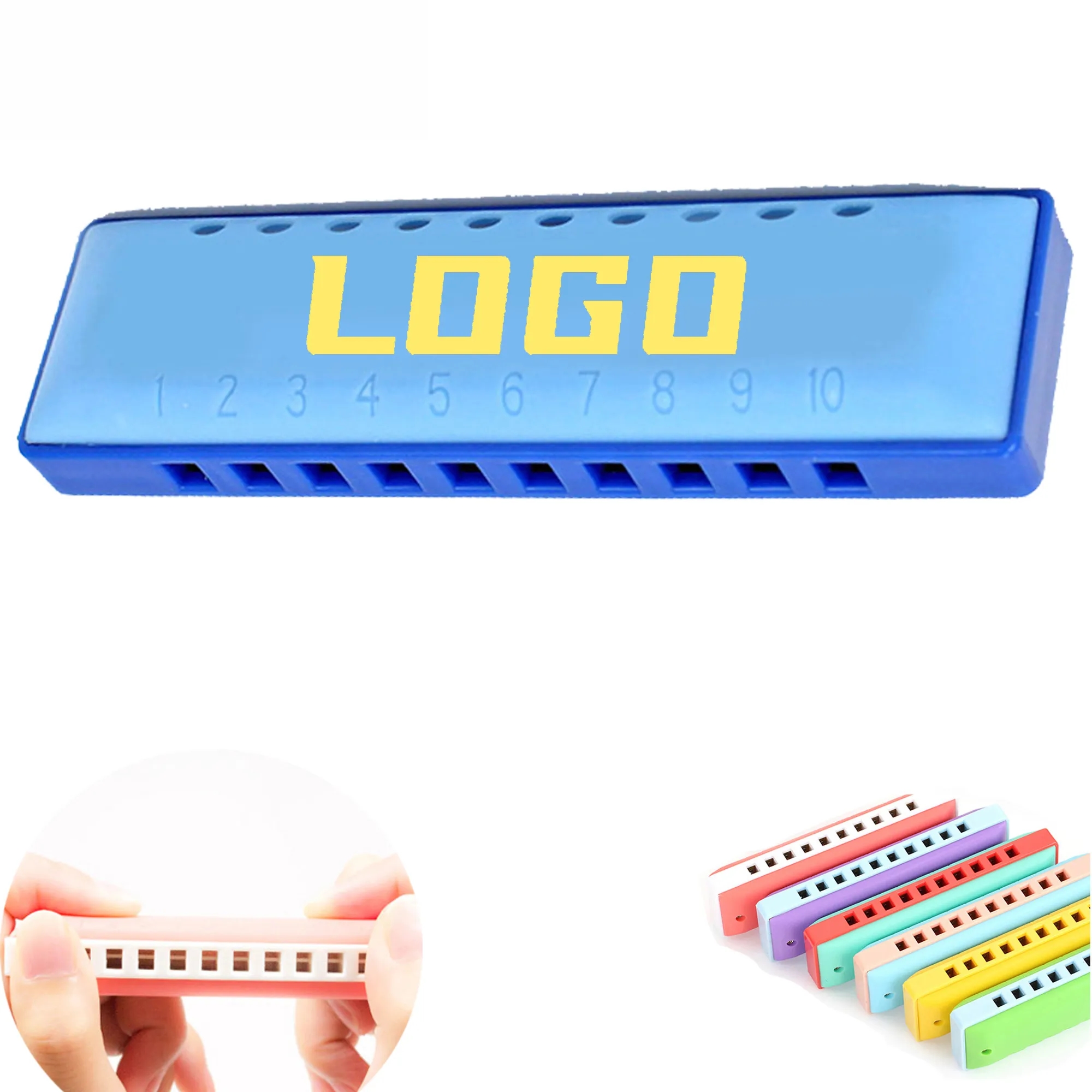 10 Hole C Key Diatonic Blues Harmonica For Kids 1