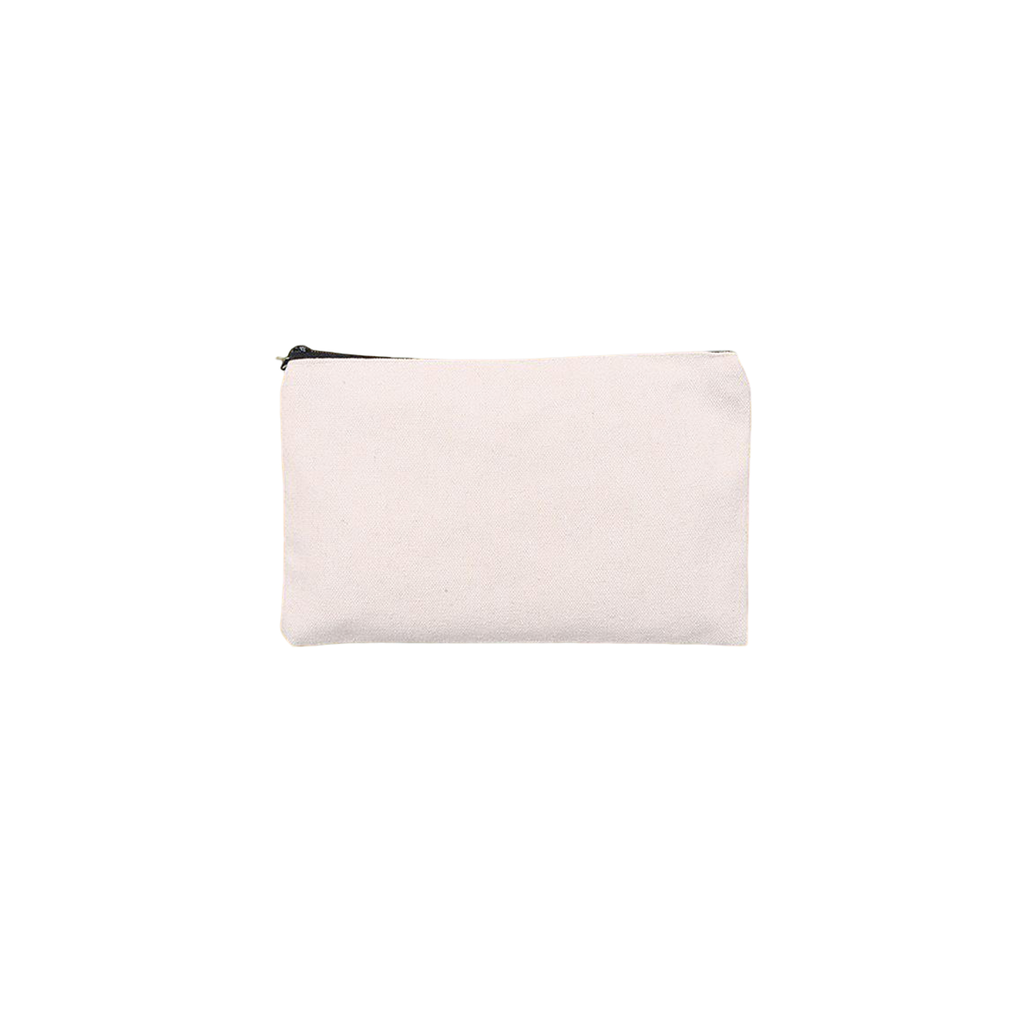 Canvas Cosmetic Zipper Bag 8.3" 2