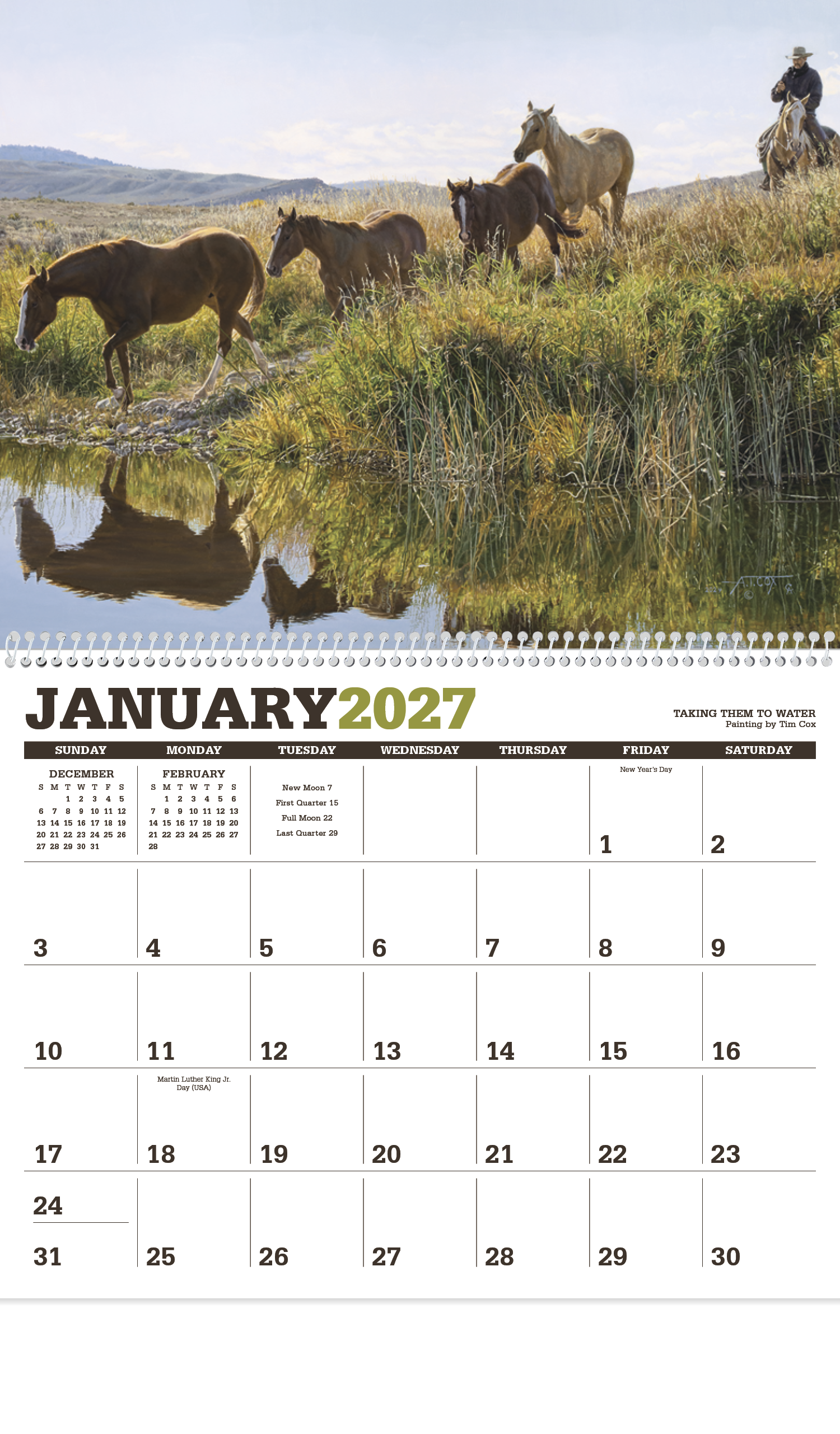 Triumph® Calendars American West by Tim Cox Calendar 23