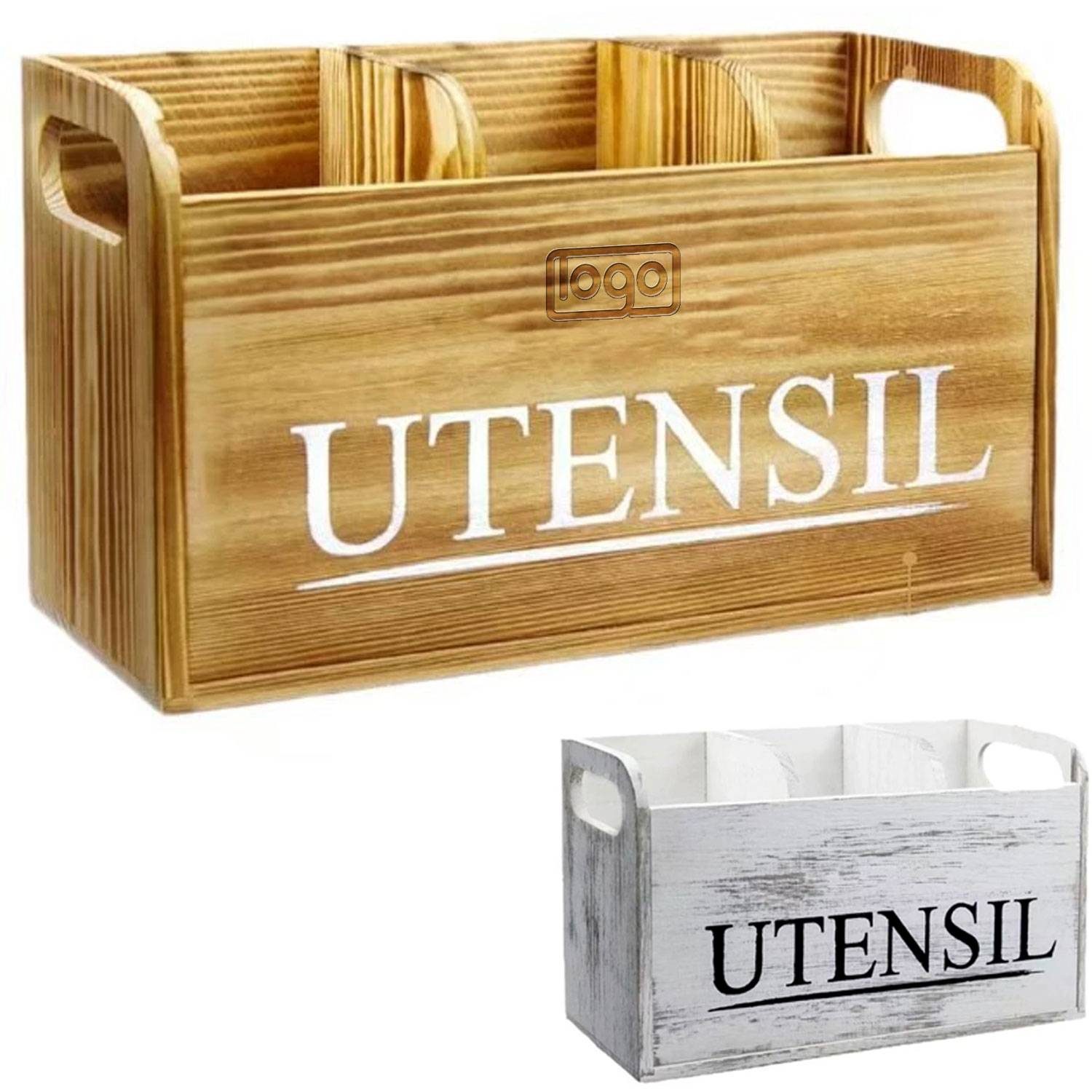 Wooden Kitchen Storage Box 6