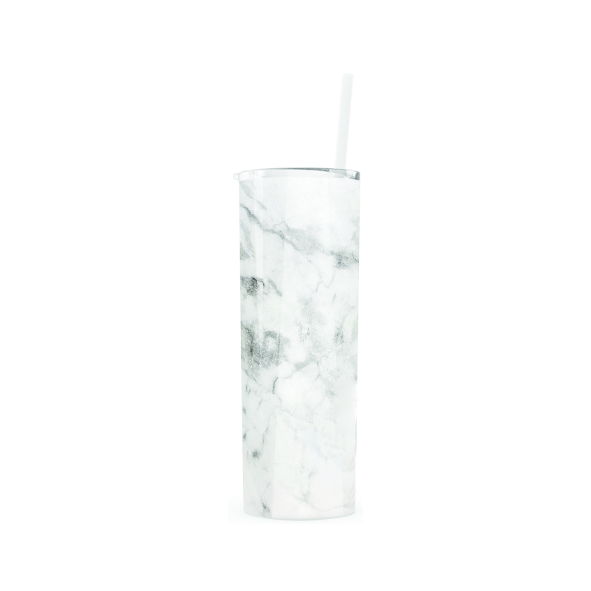 20 Oz. Maars Gray Marble Skinny Steel Tumbler 3