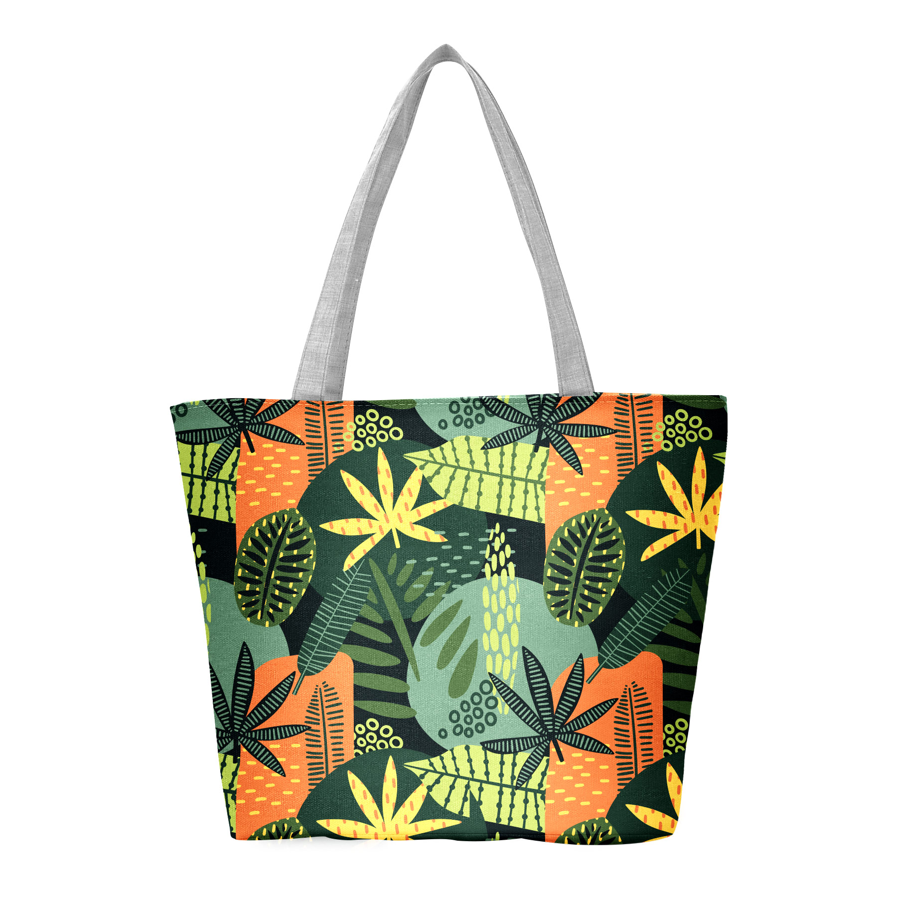 Canvas Tote Bag With Customized Pattern, custom tote bag with logo imprint 7