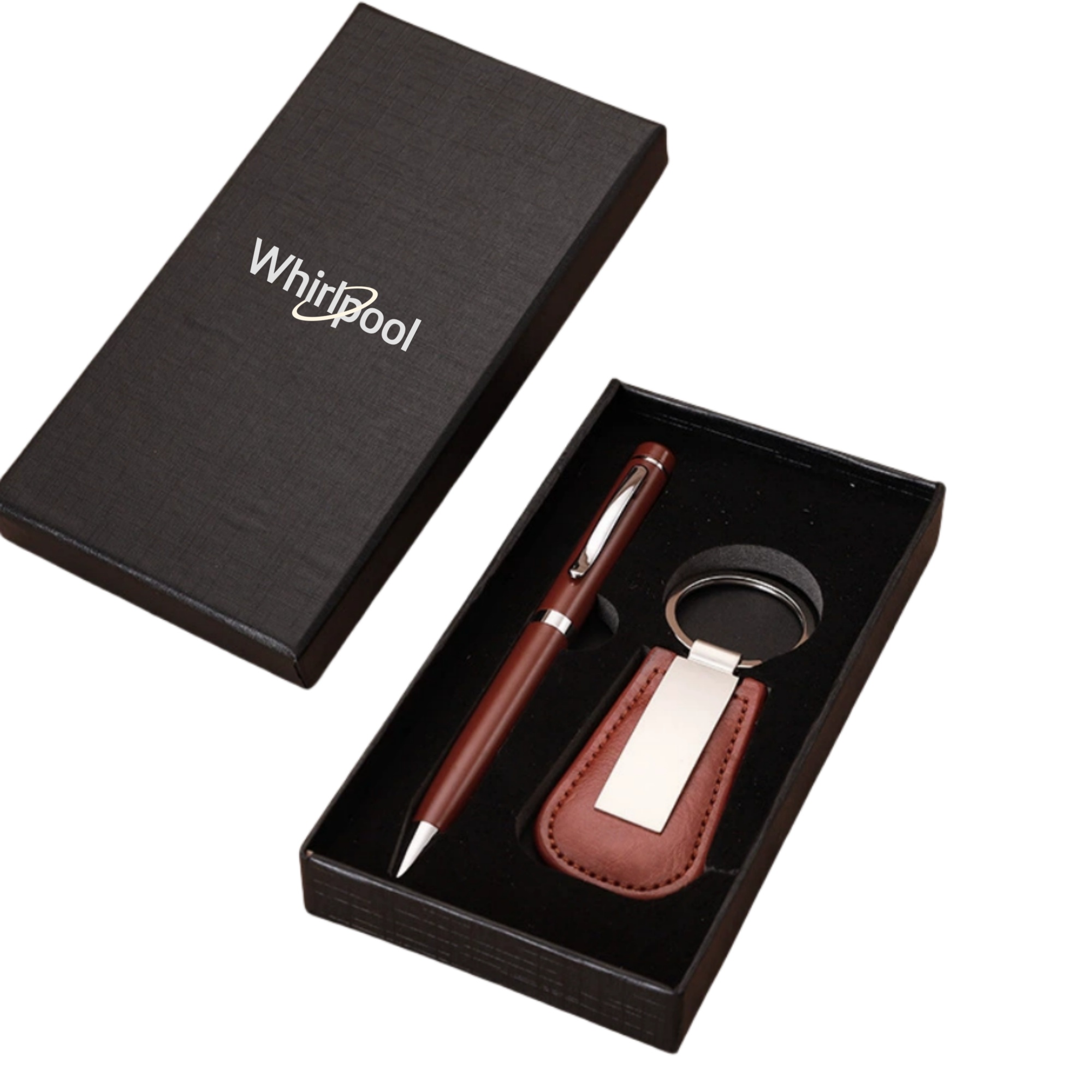 2-Piece Gift Set Metal Signature Pen and Key Chain 3