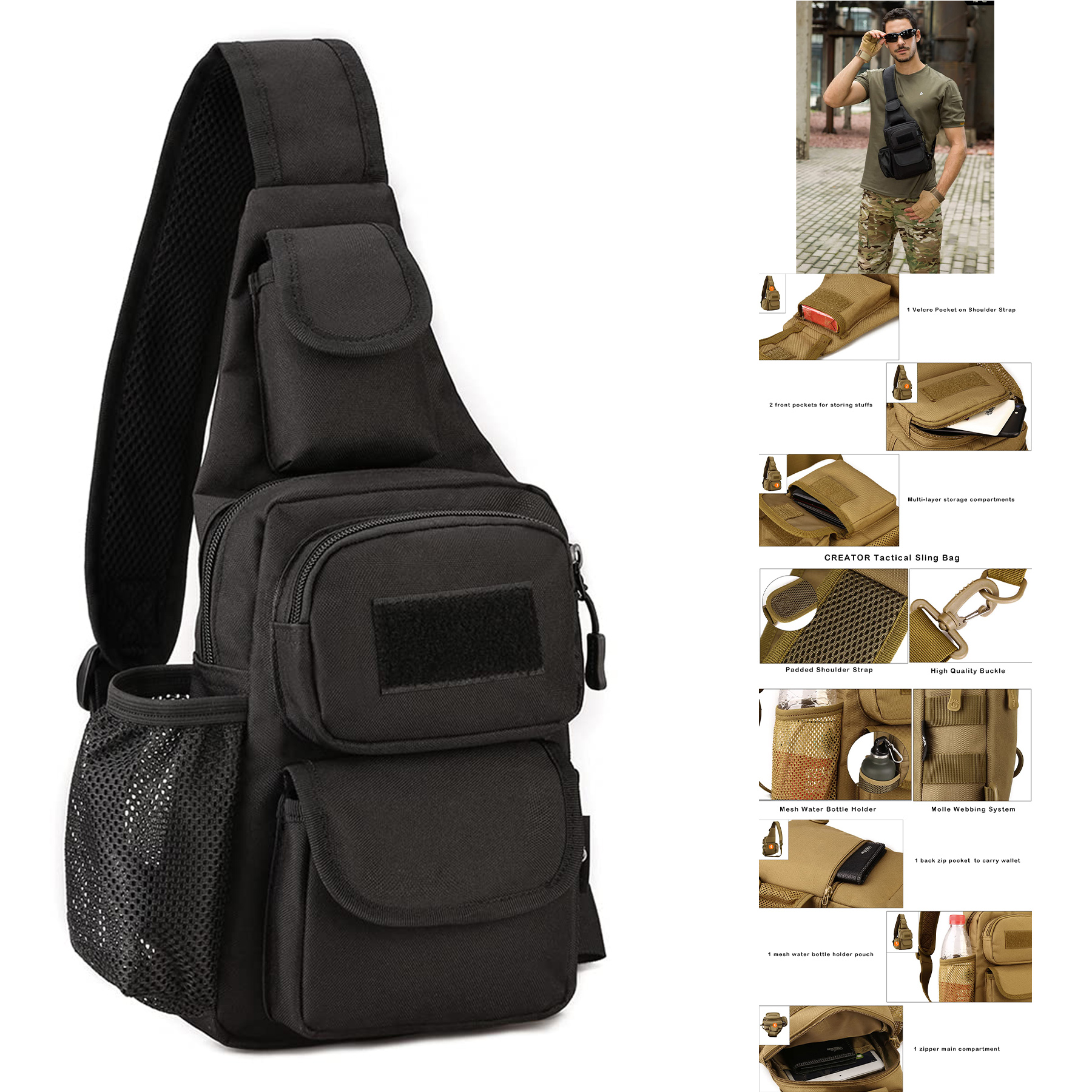 Tactical Sling Bag 2