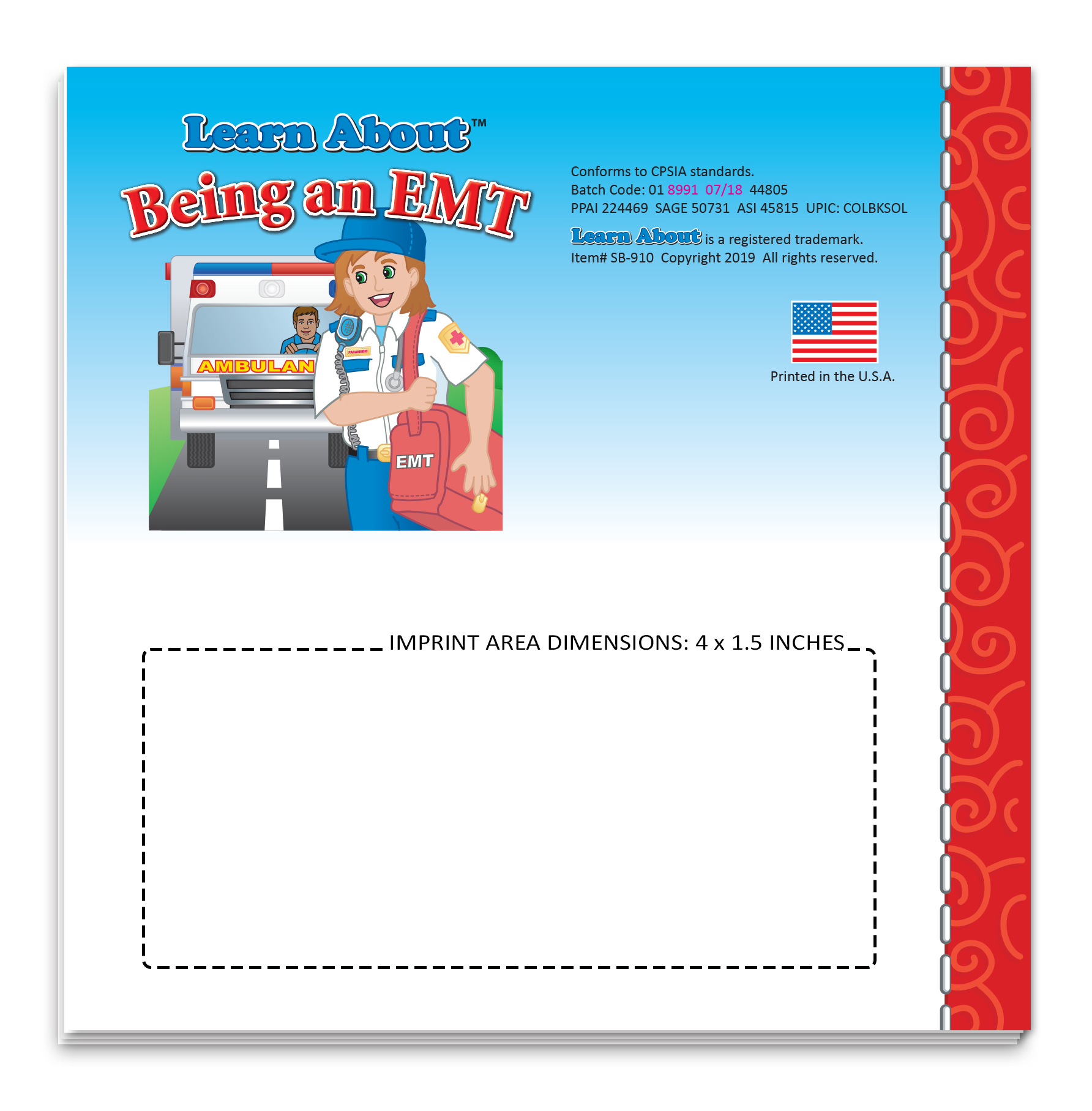 Learn About Being an EMT Storybook 2