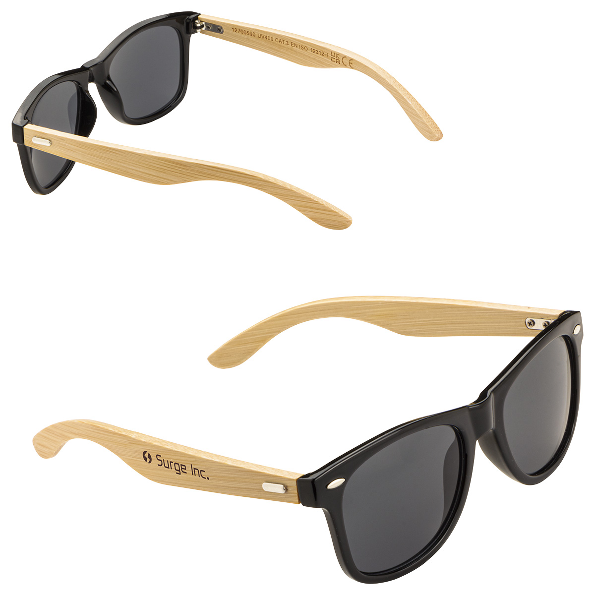 Bamboo Recycled Polycarbonate UV400 Sunglasses 8