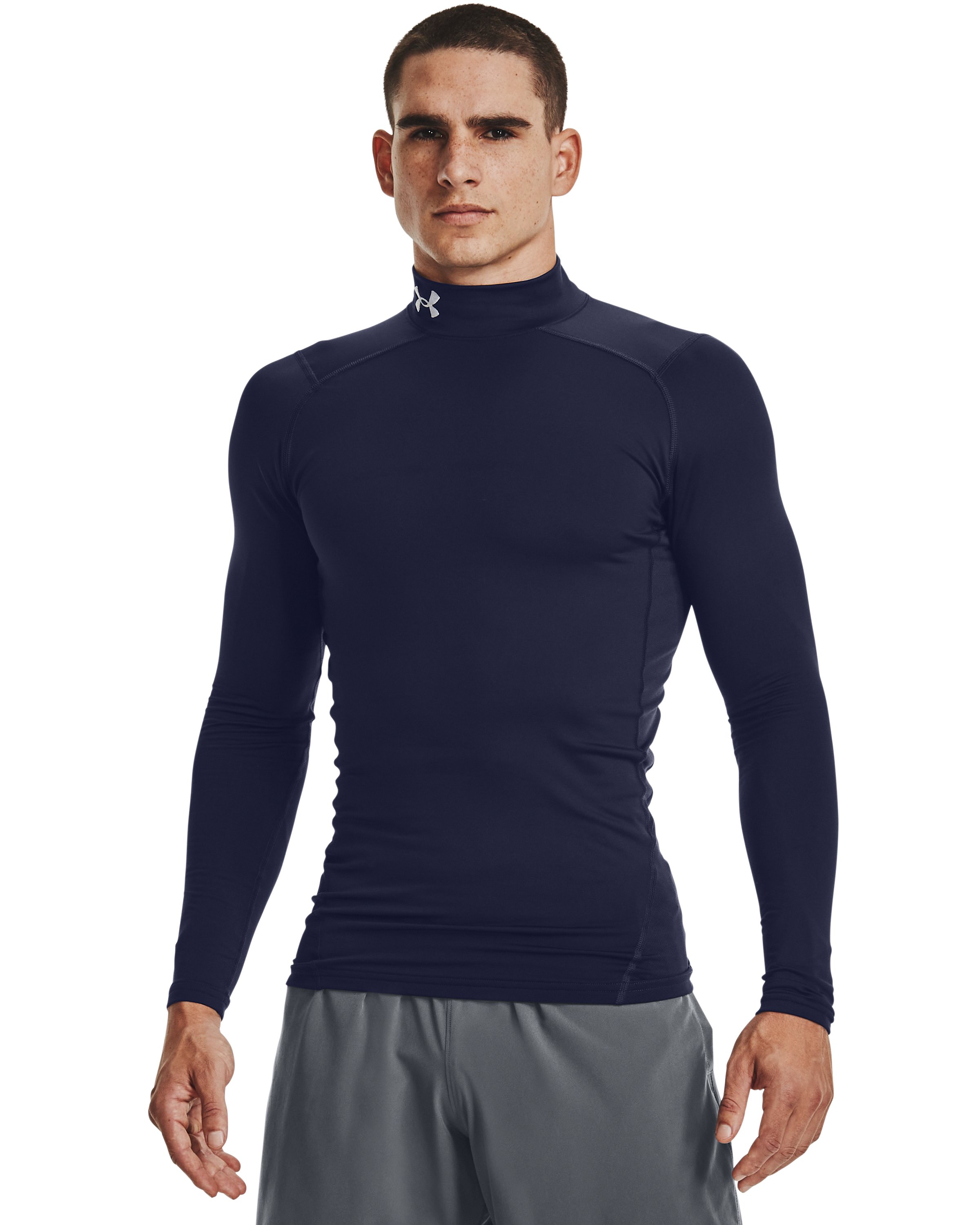 ColdGear Men's Compression Mock Long Sleeve 24