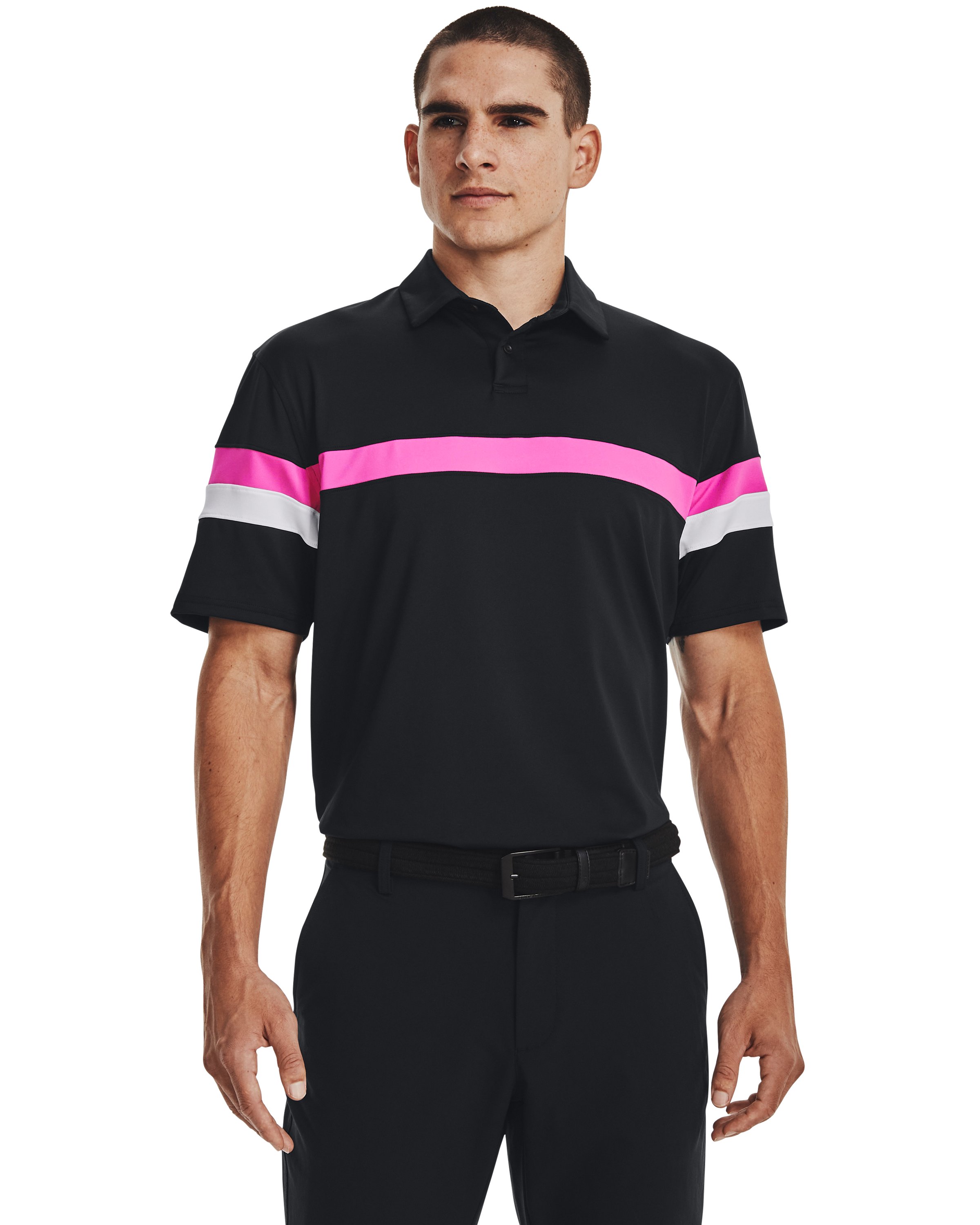 Men's UA Tee To Green Blocked Crestable Polo  1